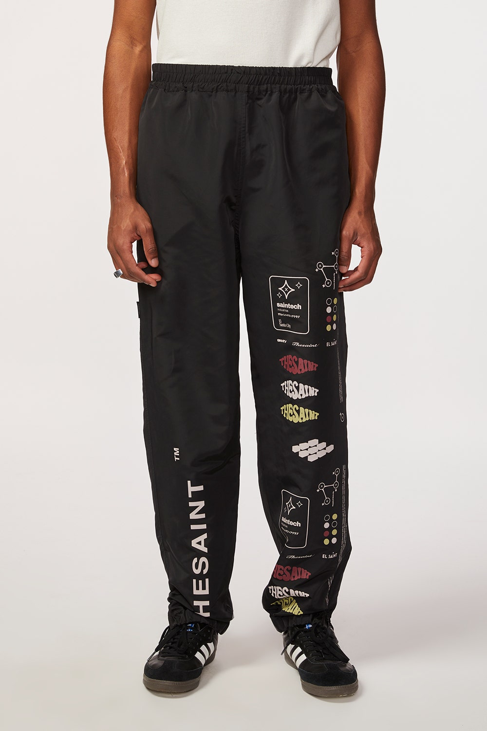CALÇA ABERTURA LATERAL THESAINT - PRETO
