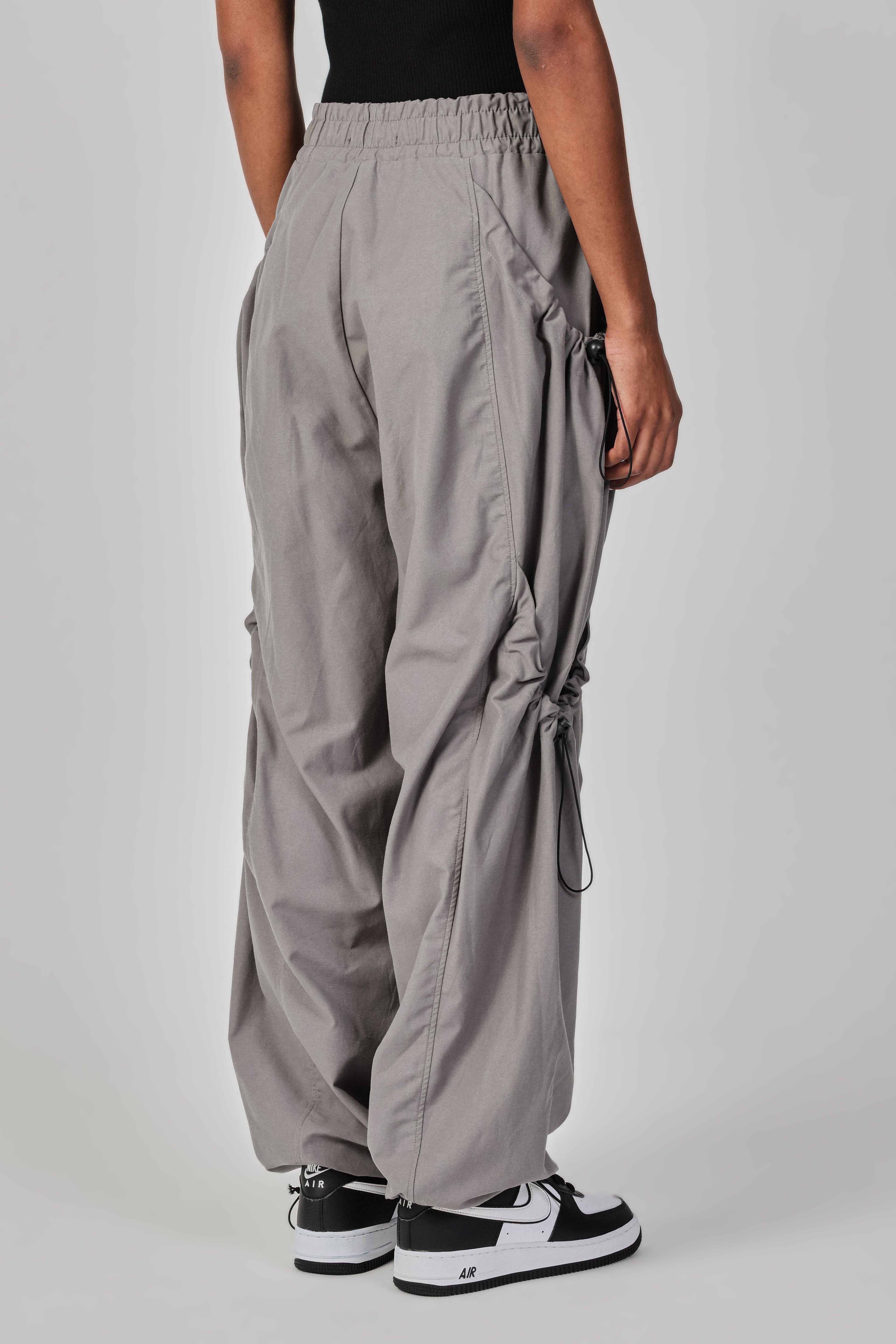NYLON BAGGY PANTS WITH ADJUSTMENT THESAINT