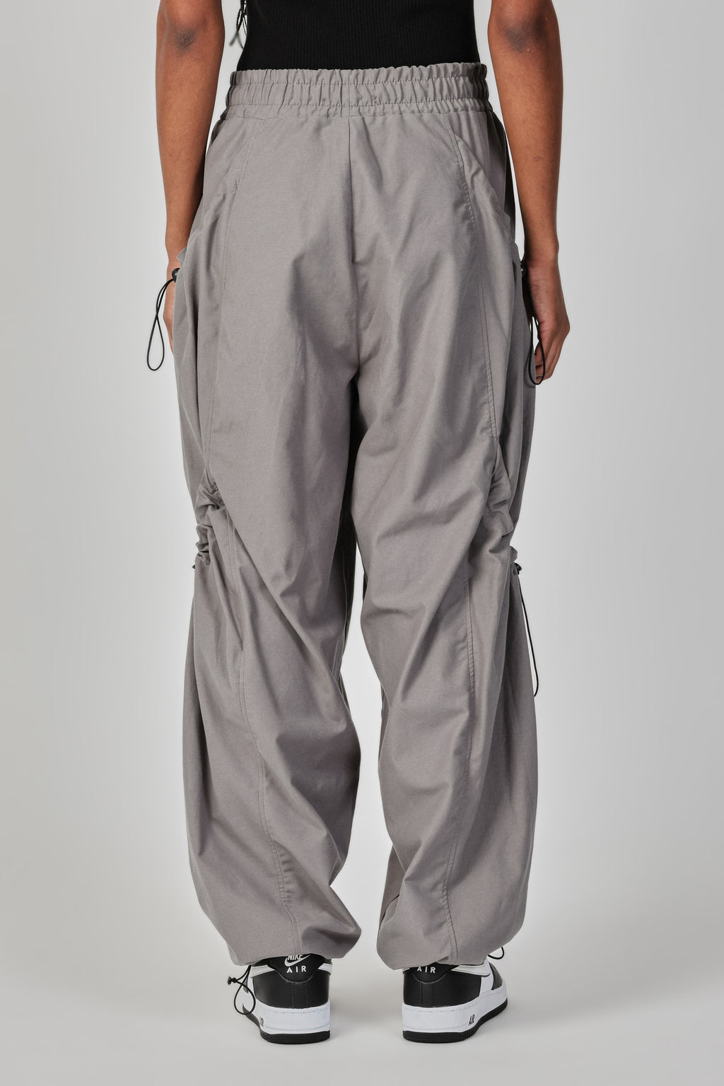 NYLON BAGGY PANTS WITH ADJUSTMENT THESAINT