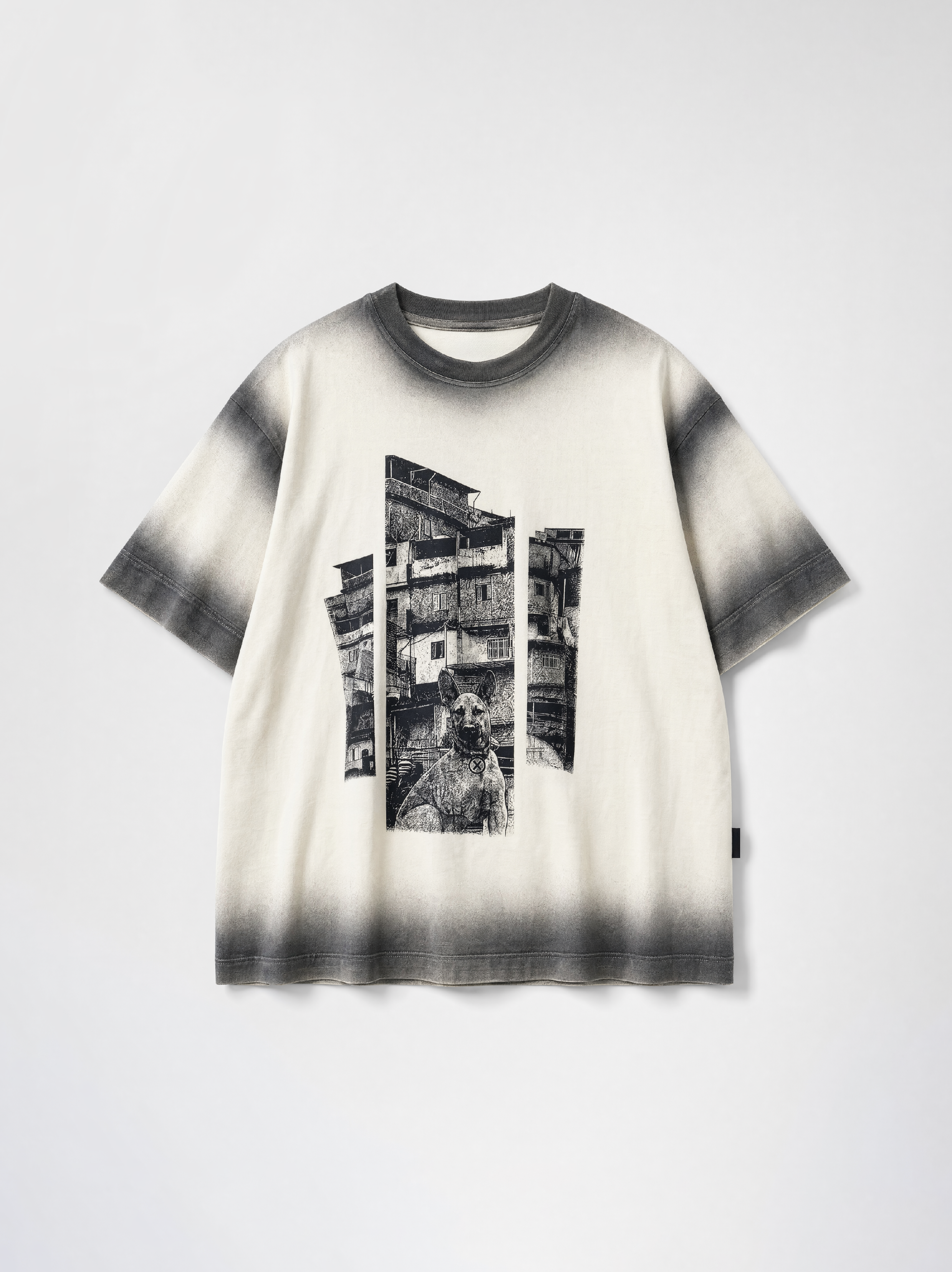 T-SHIRT BOXY VIRALATA CARAMELO