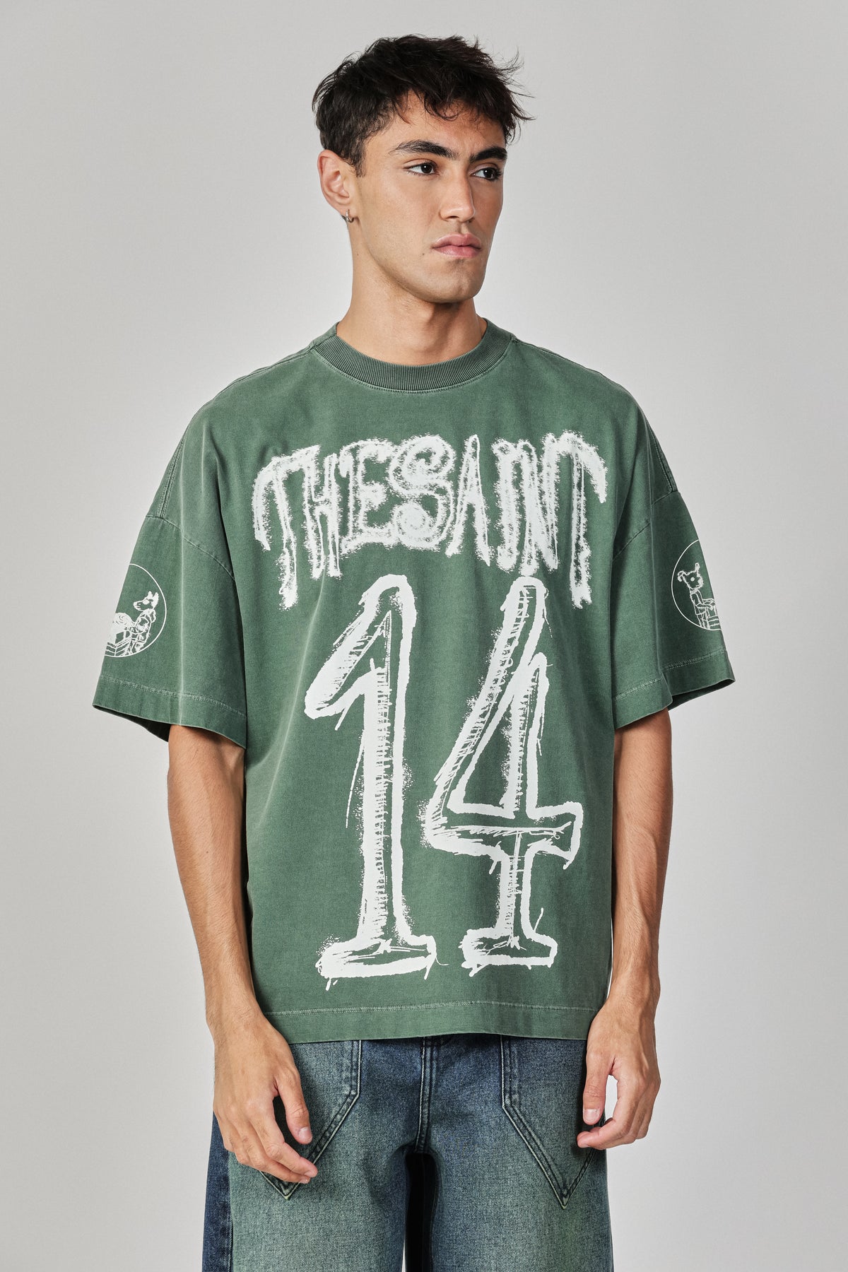 T-SHIRT OVERSIZED 14 BLUR