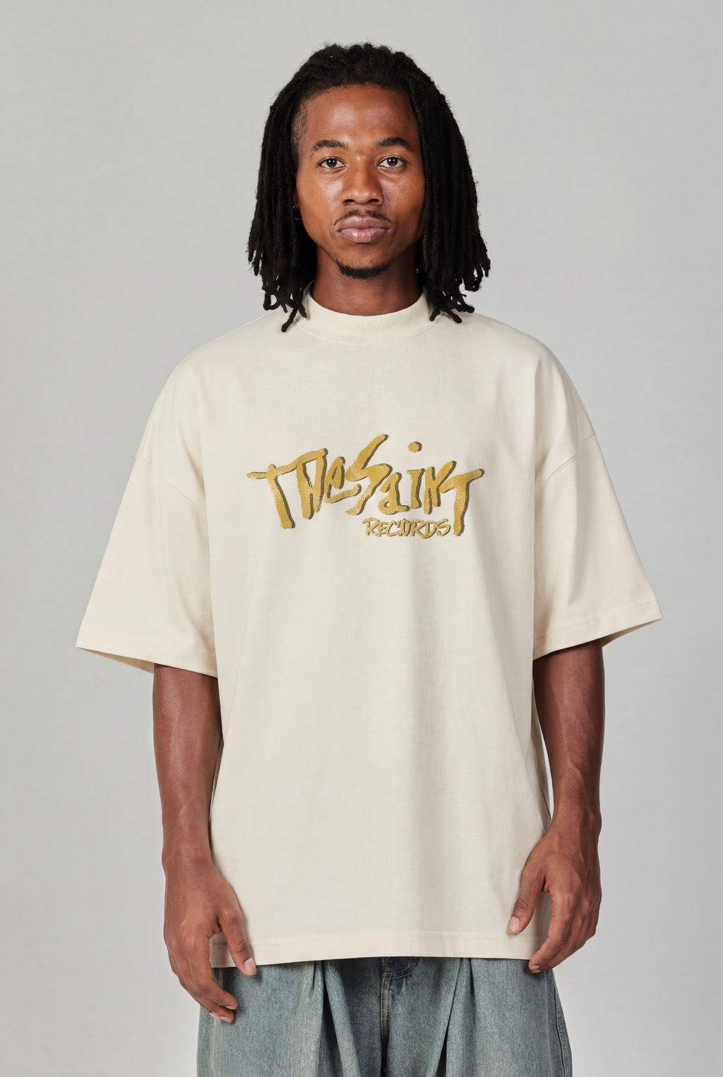 T-SHIRT OVERSIZED PIRATE RECORDS