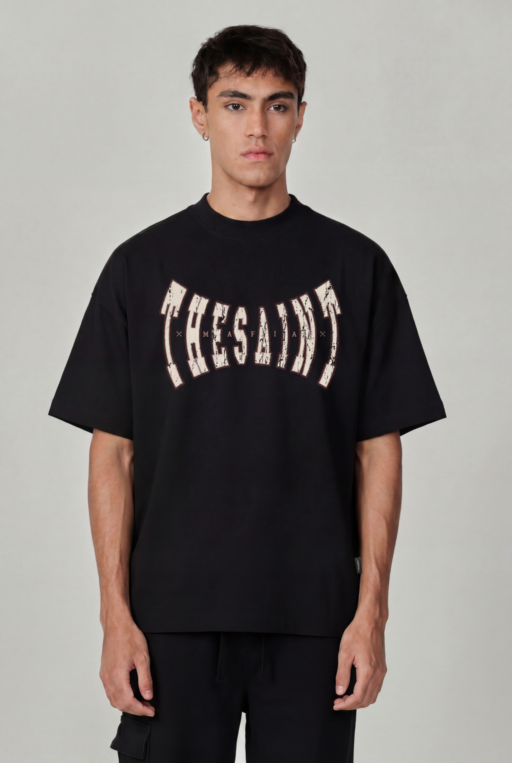 T-SHIRT OVERSIZED EMBLEMA NHL