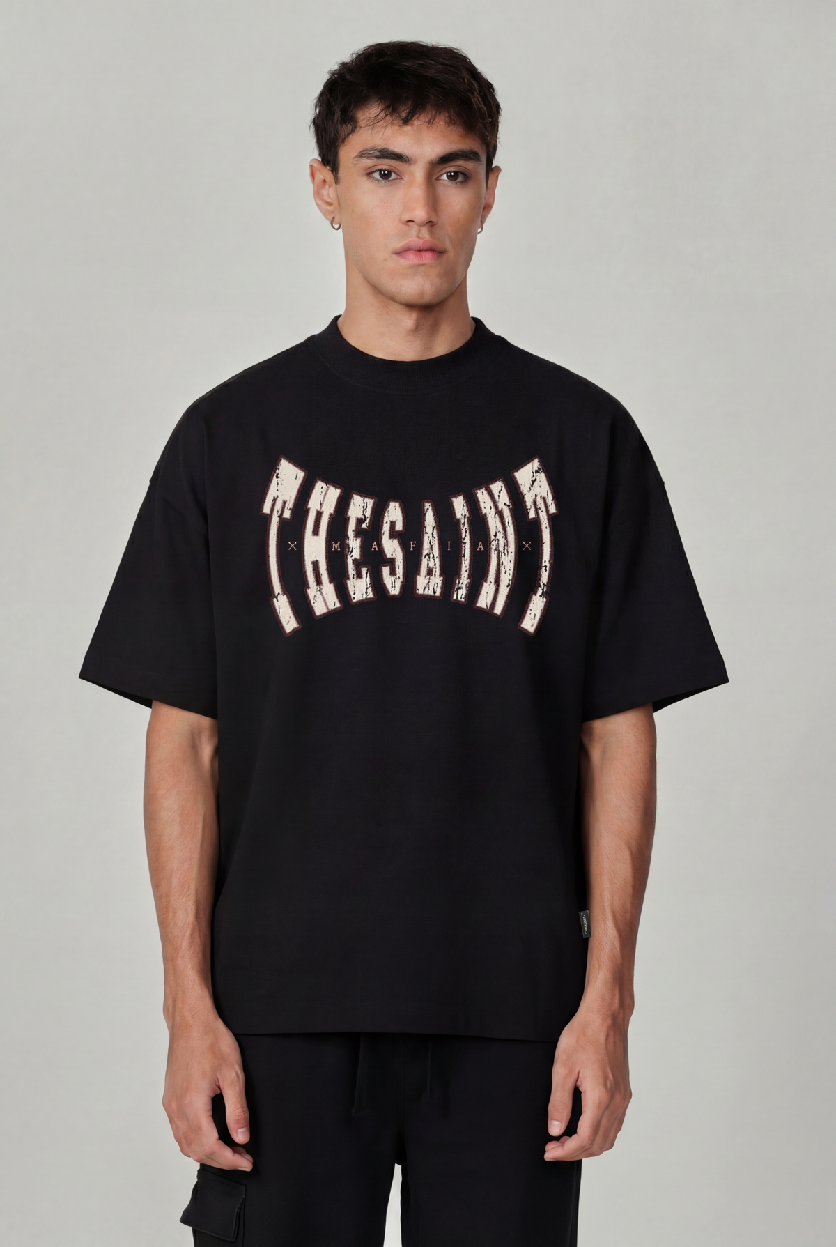 T-SHIRT OVERSIZED EMBLEMA NHL