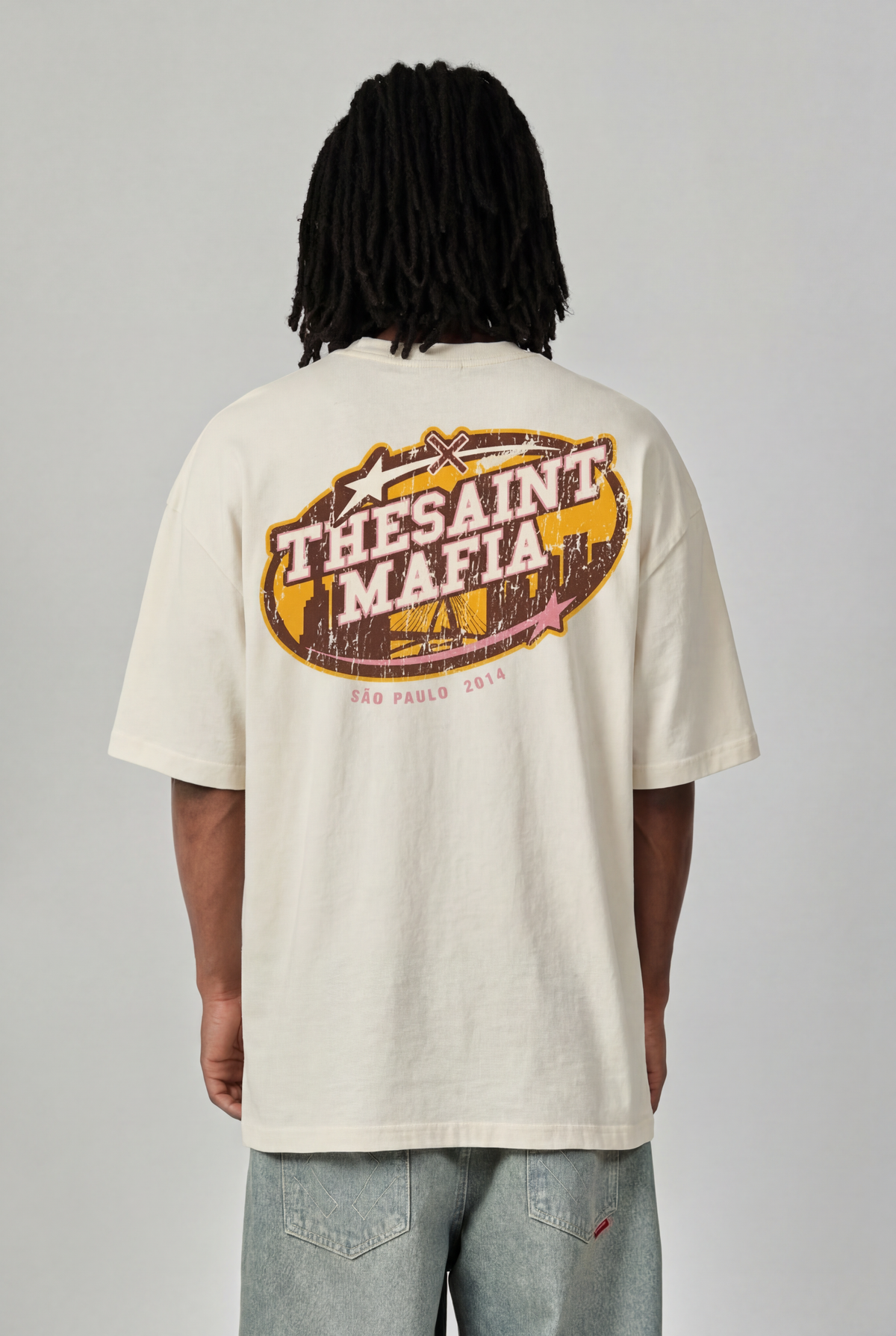 T-SHIRT OVERSIZED EMBLEMA NHL