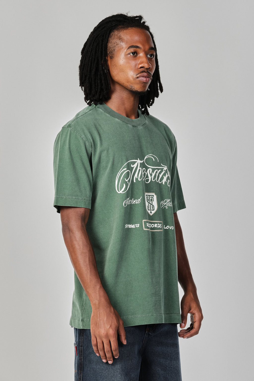 T-SHIRT COMFORT FLOURISHED CALLIGRAPHY