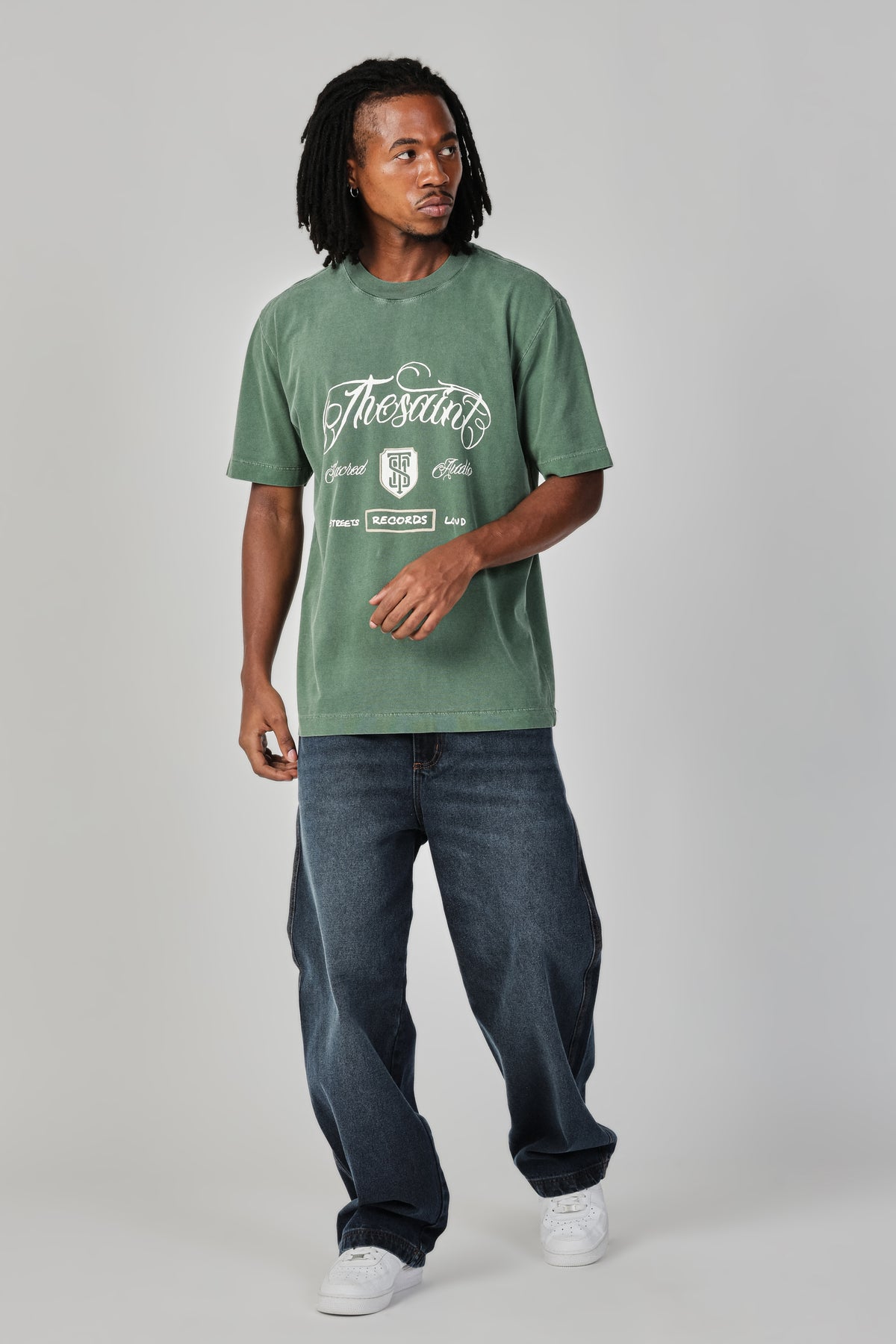 T-SHIRT COMFORT FLOURISHED CALLIGRAPHY