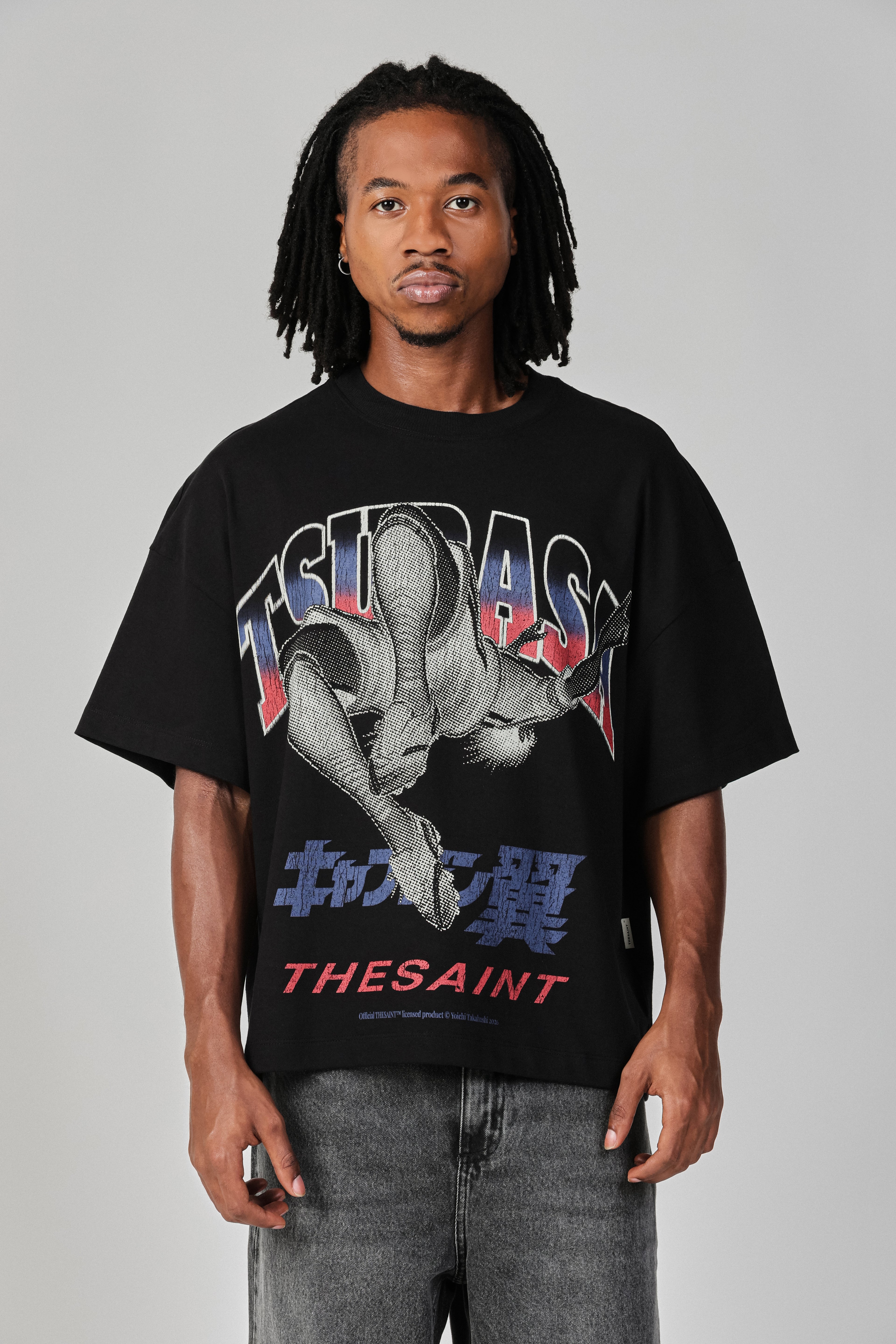 T-SHIRT WIDE BOXY BIG OVERHEAD KICK TSUBASA