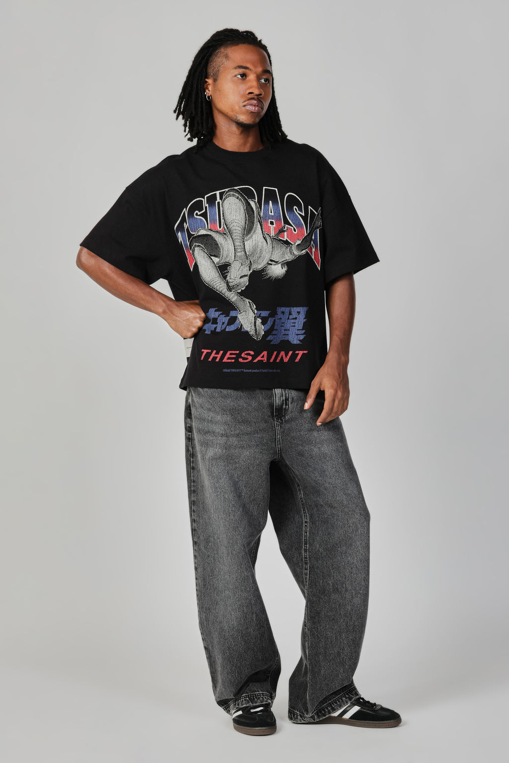 T-SHIRT WIDE BOXY BIG OVERHEAD KICK TSUBASA
