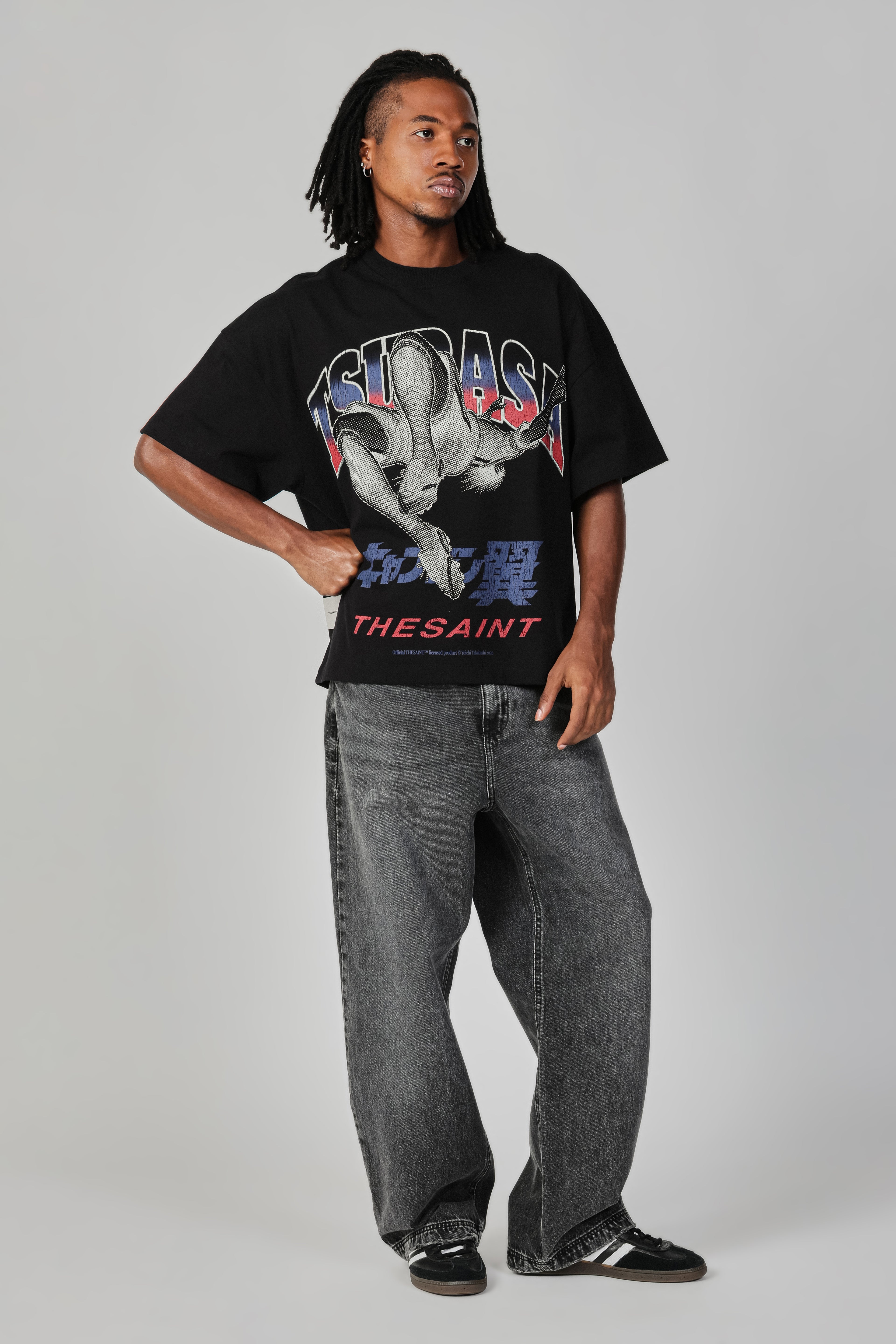 T-SHIRT WIDE BOXY BIG OVERHEAD KICK TSUBASA