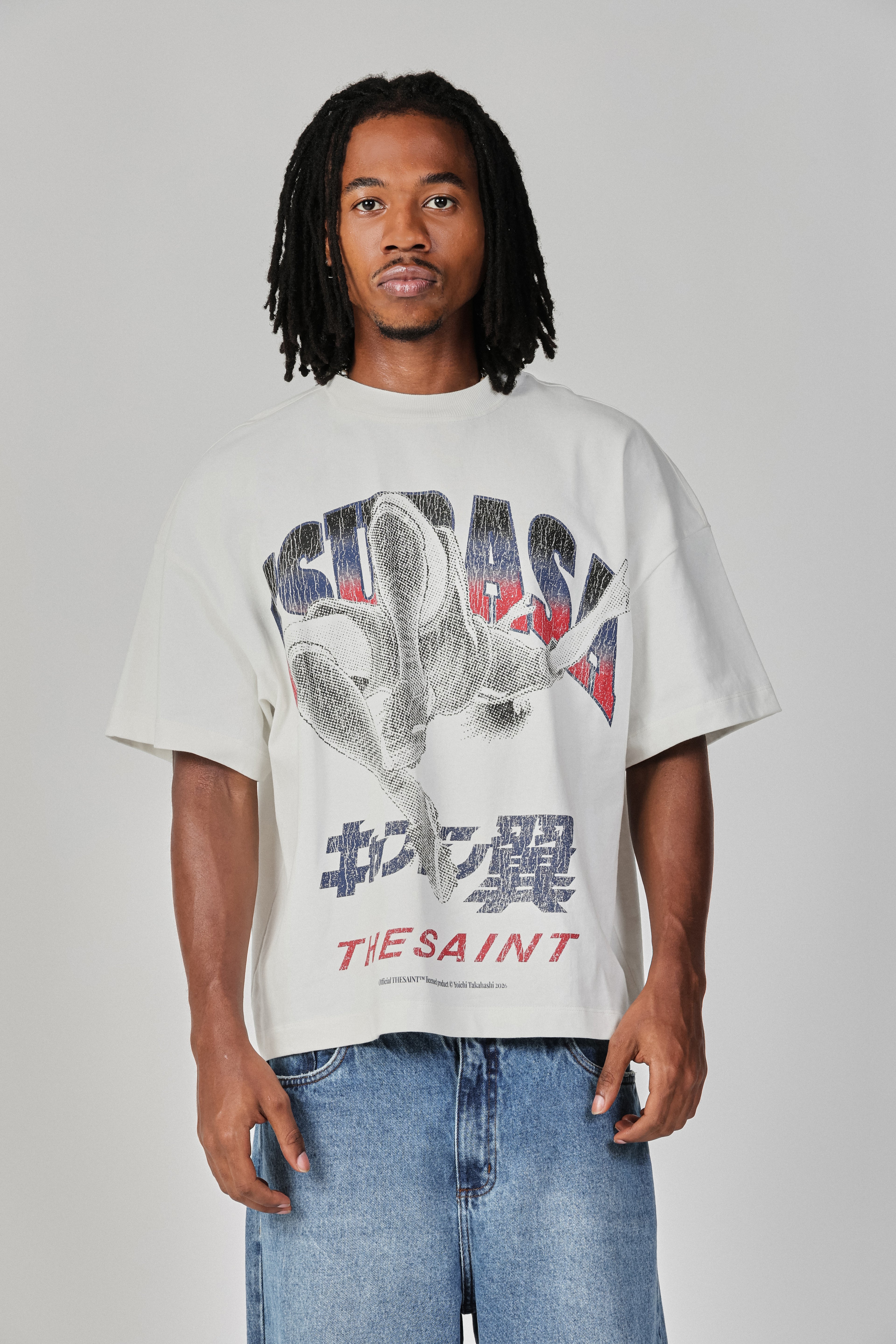 T-SHIRT WIDE BOXY BIG OVERHEAD KICK TSUBASA