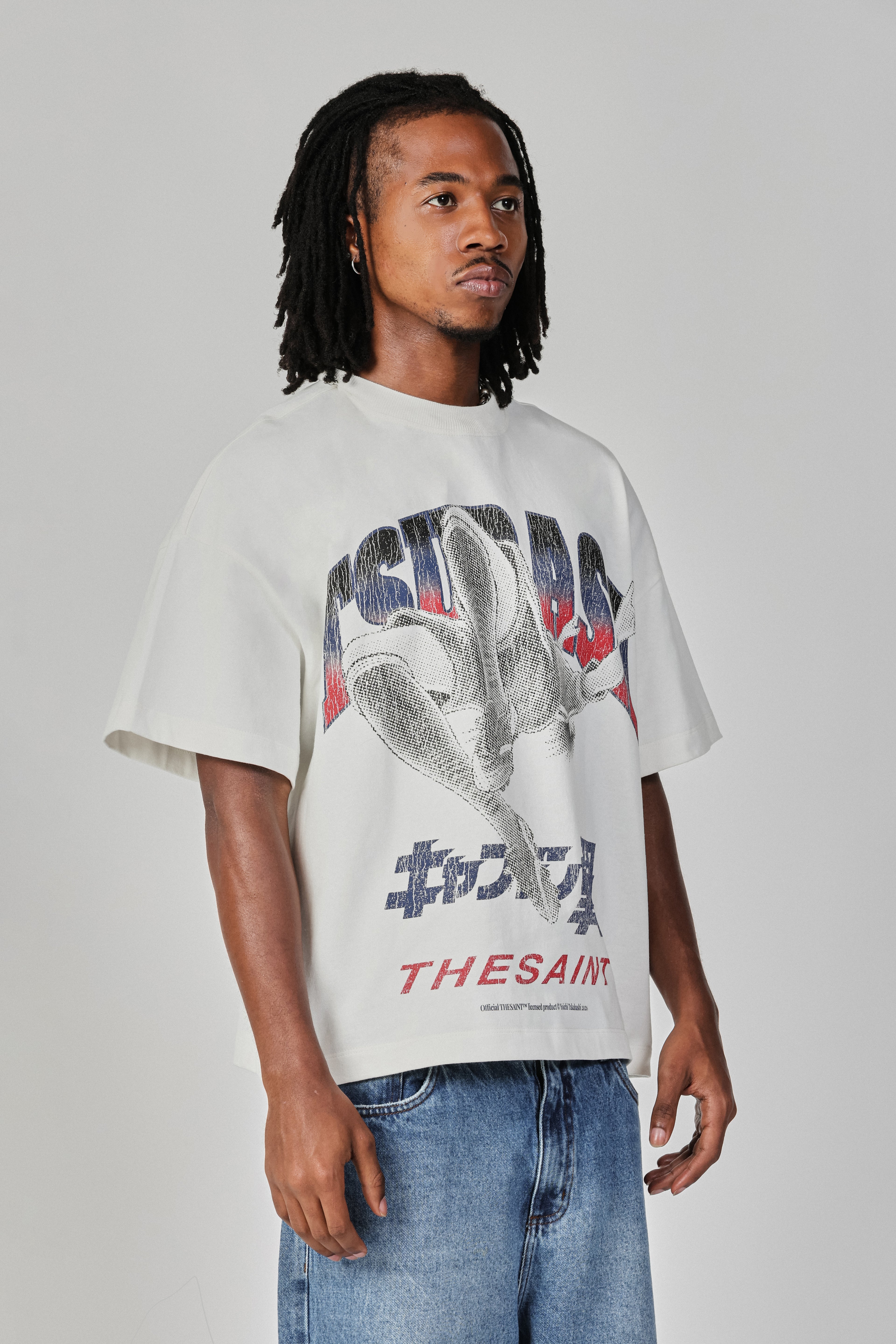 T-SHIRT WIDE BOXY BIG OVERHEAD KICK TSUBASA