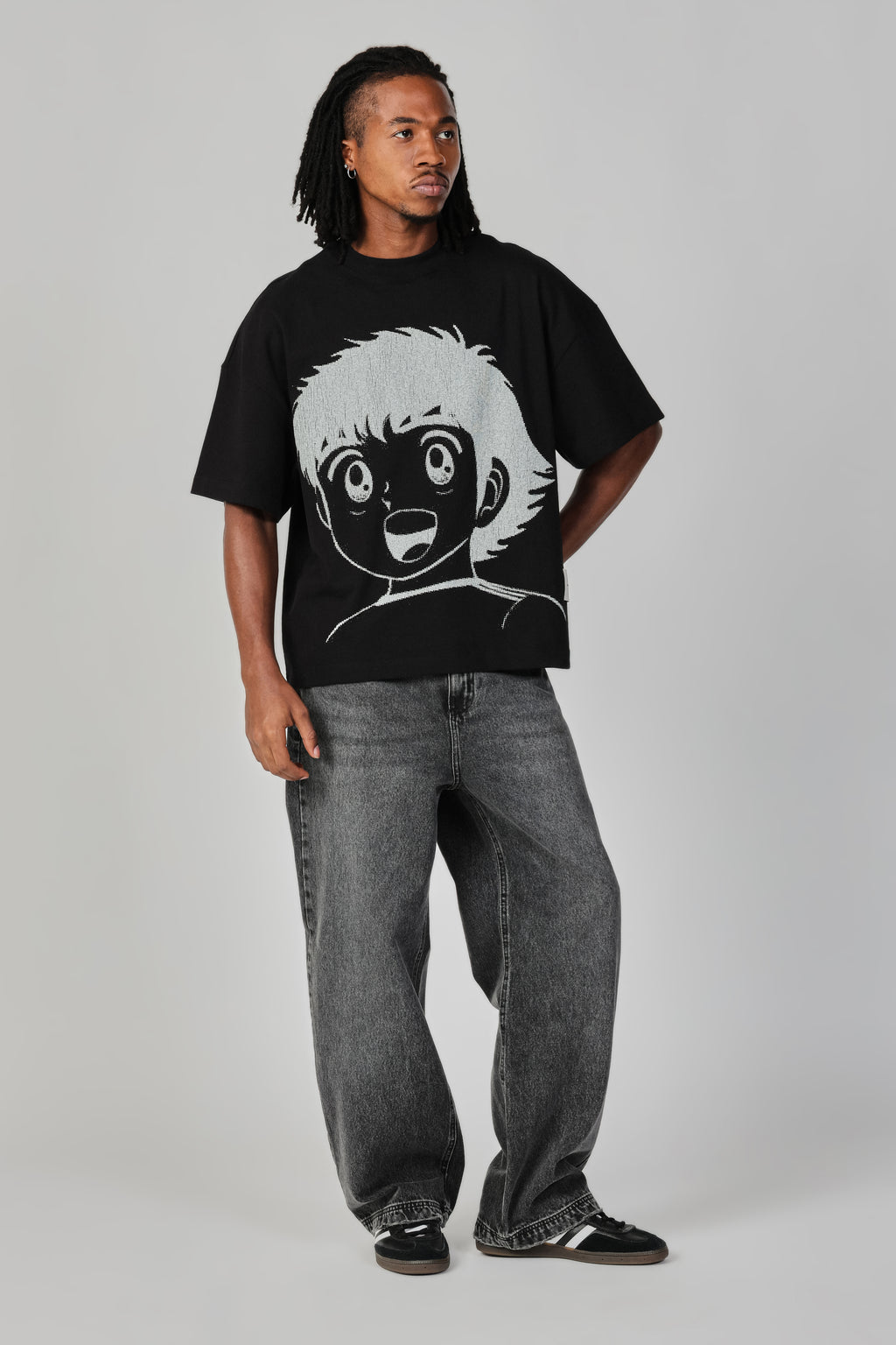 T-SHIRT WIDE BOXY TSUBASA KID