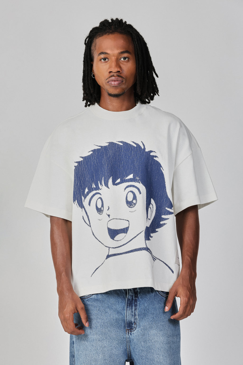 T-SHIRT WIDE BOXY TSUBASA KID