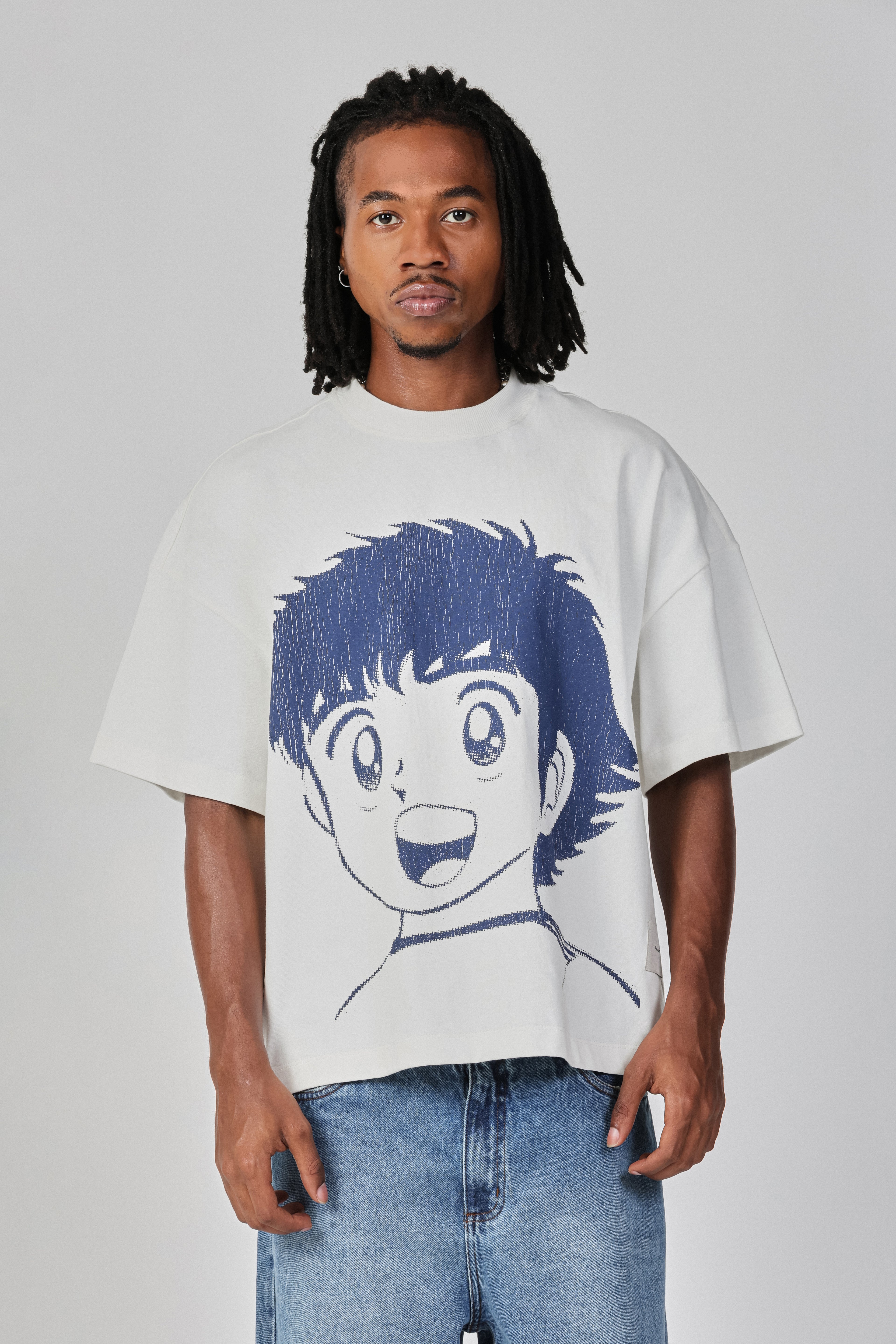 T-SHIRT WIDE BOXY TSUBASA KID
