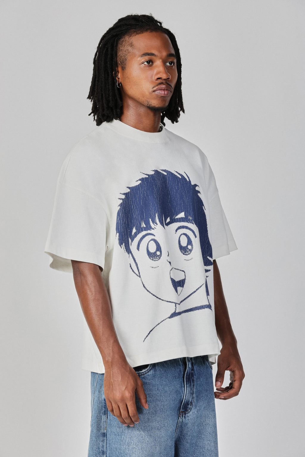 T-SHIRT WIDE BOXY TSUBASA KID