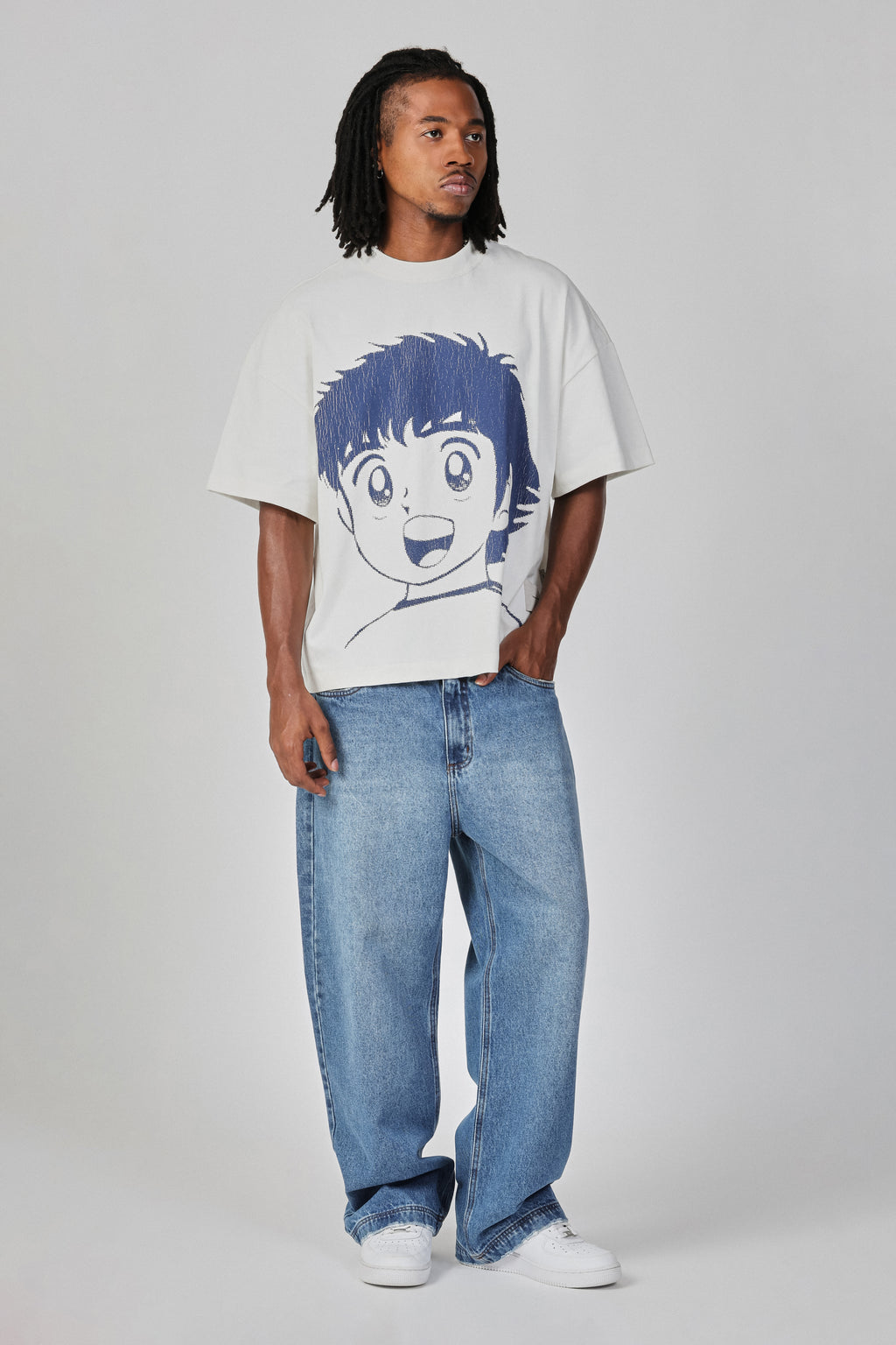 T-SHIRT WIDE BOXY TSUBASA KID