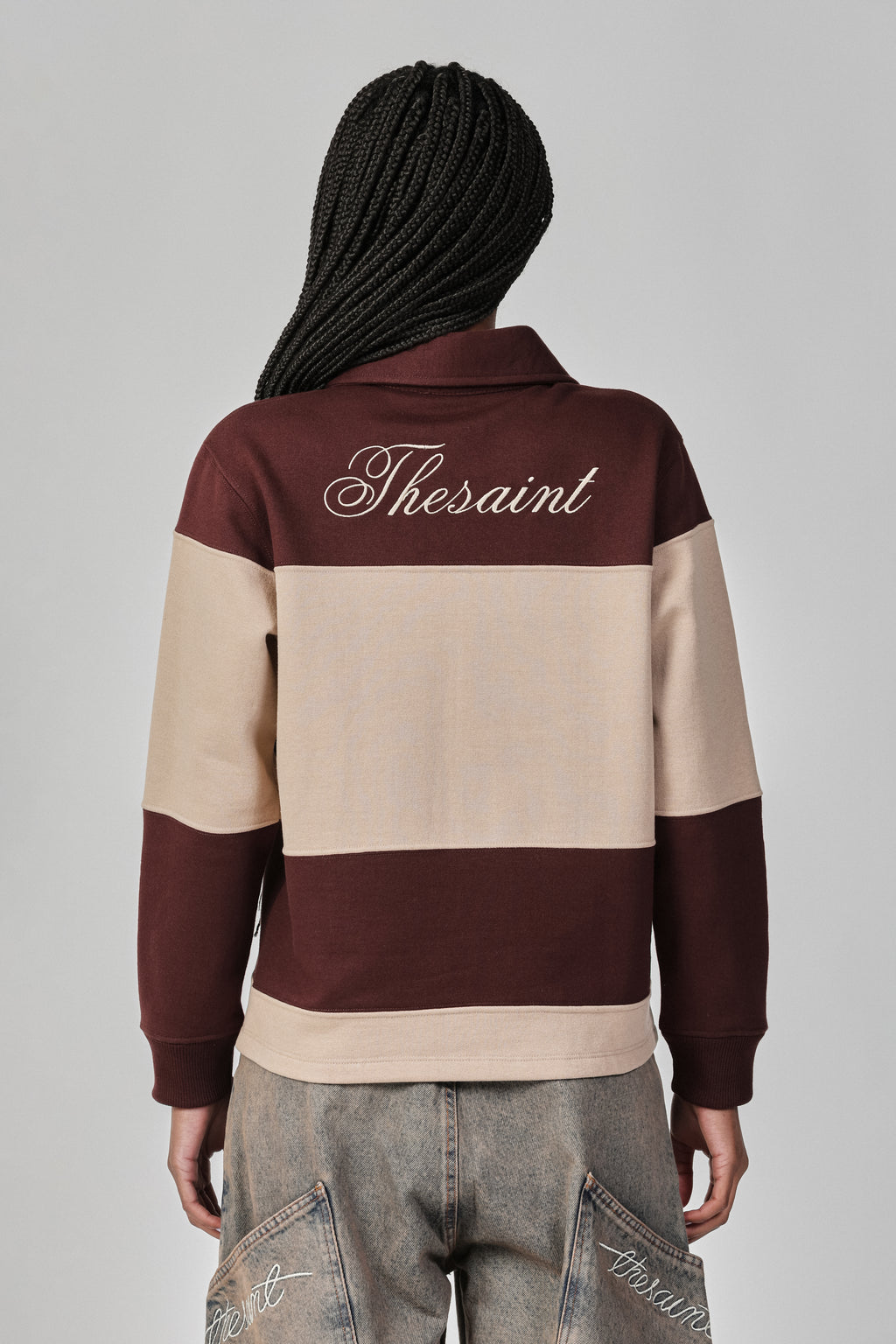 REGULAR FLEECE POLO SHIRT THESAINT