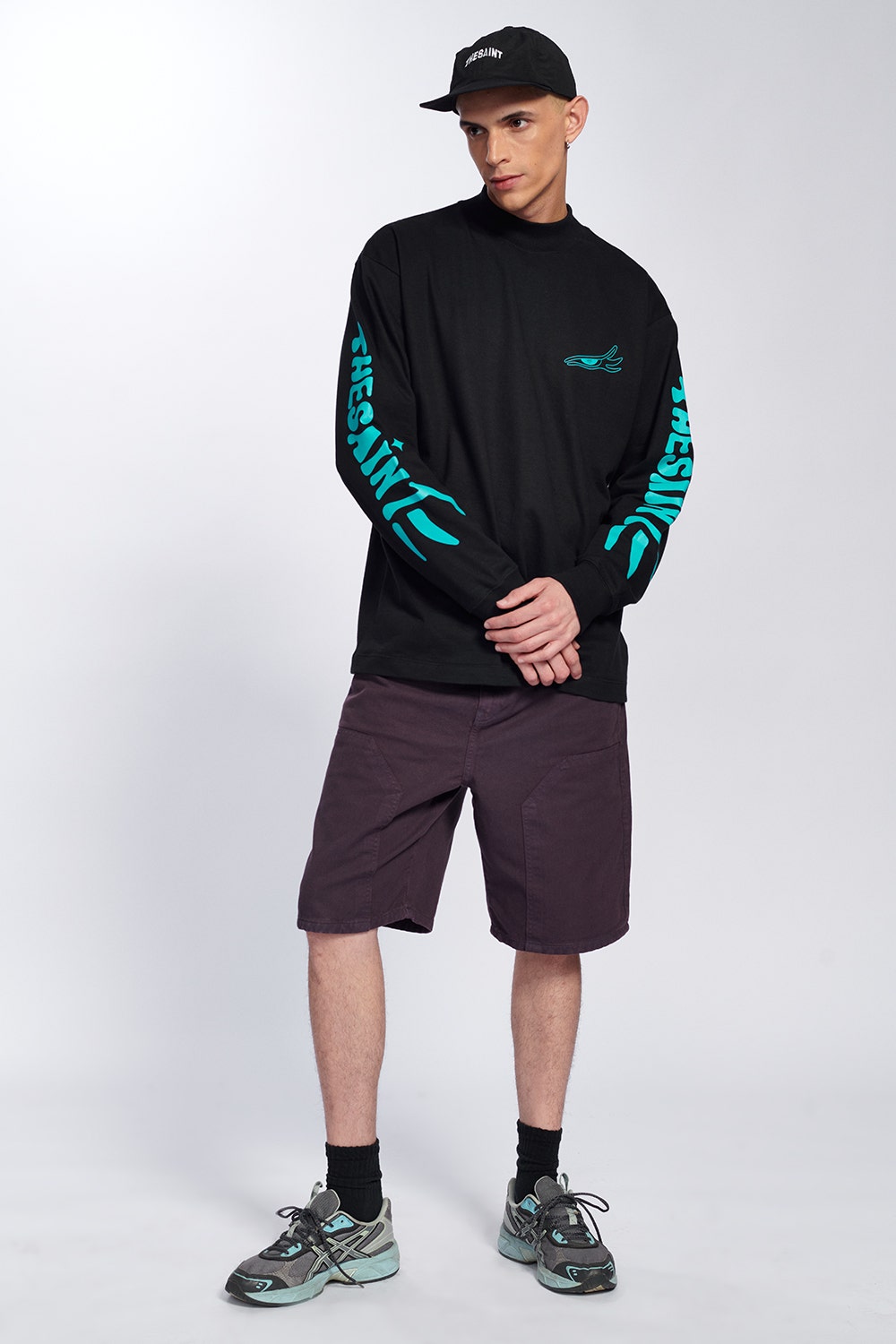 T-SHIRT ML NOGARD EYES PRETA