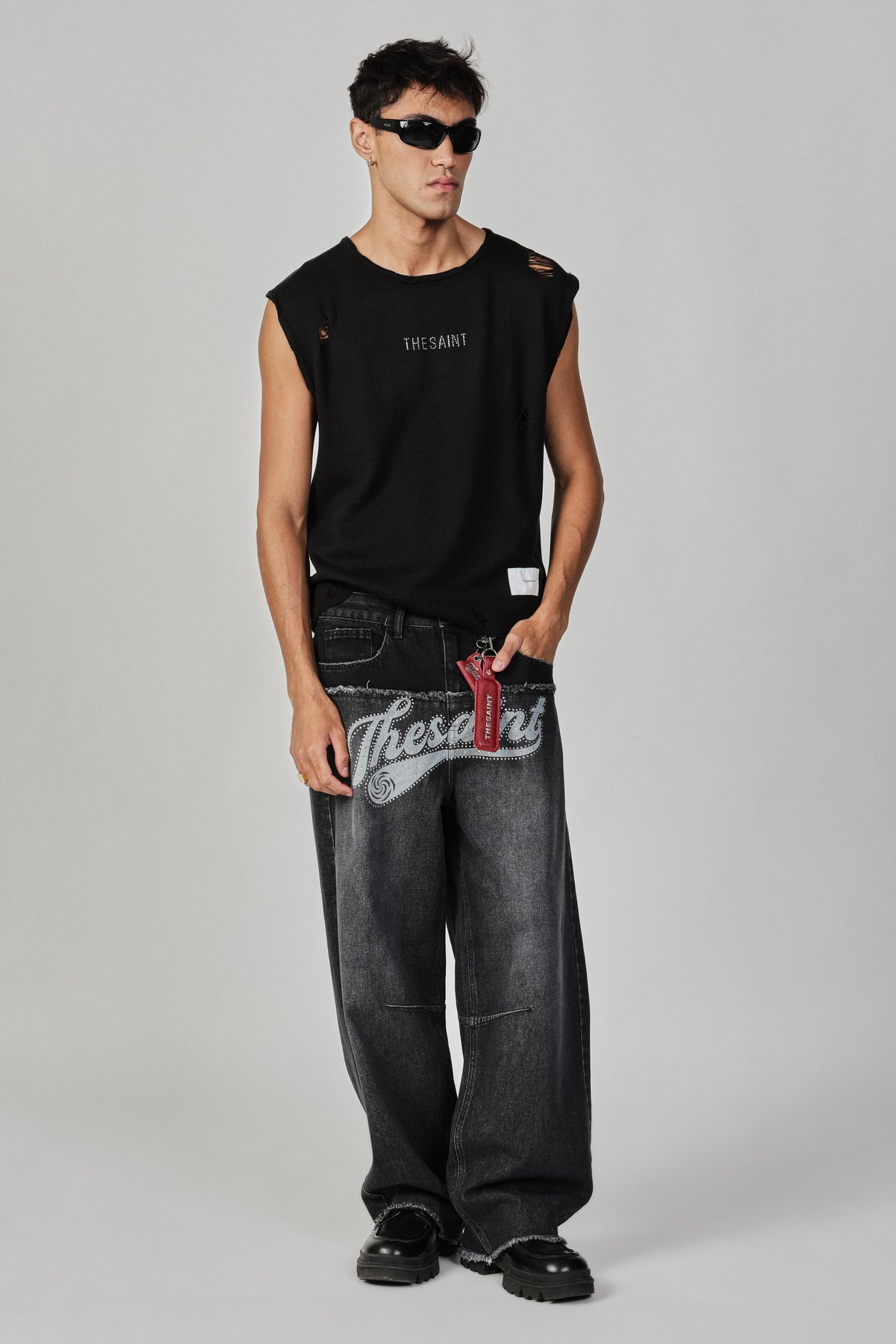 DENIM PANTS BAGGY FM HOTFIX