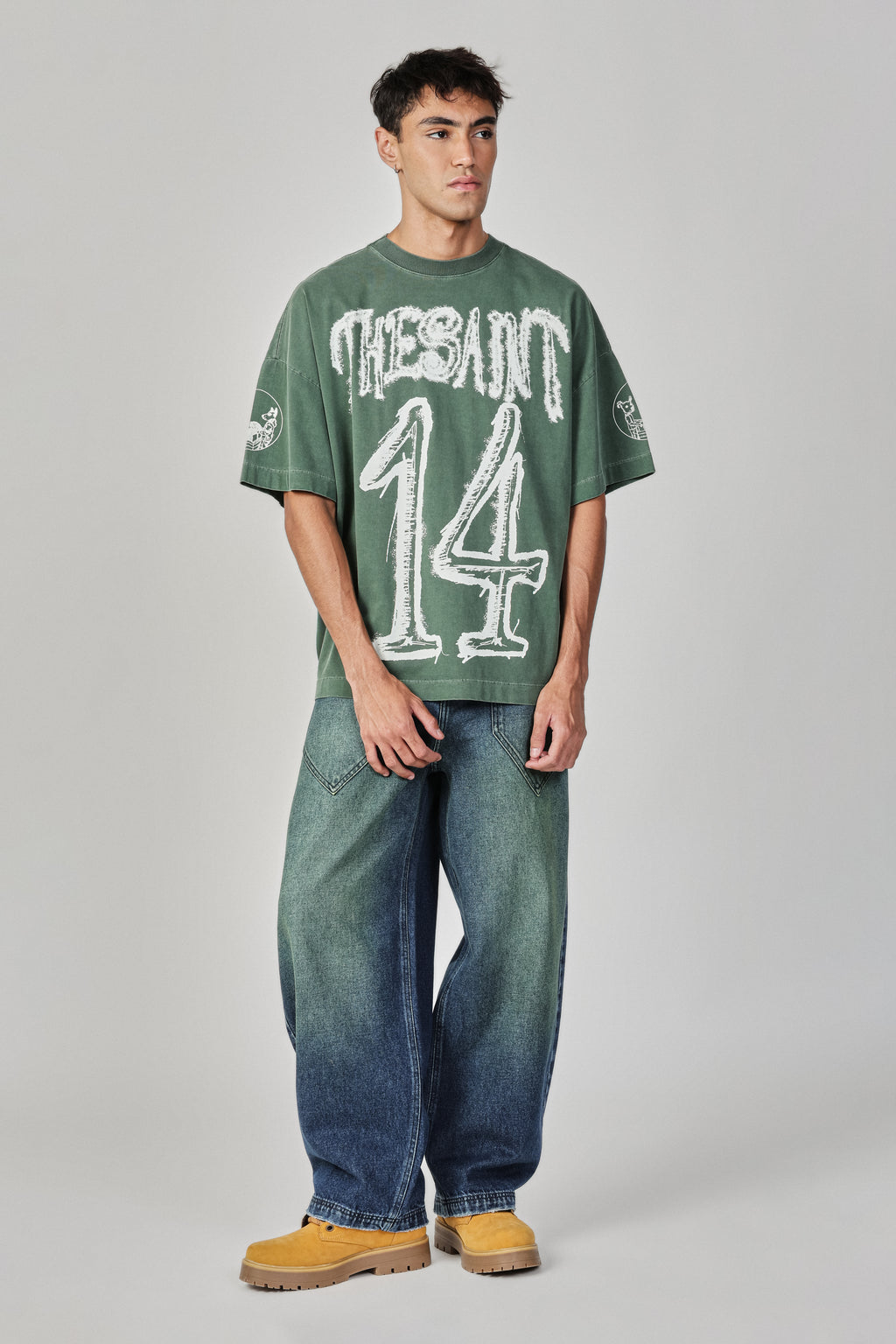 T-SHIRT OVERSIZED 14 BLUR