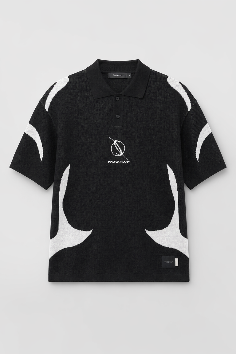 KNIT POLO RAY
