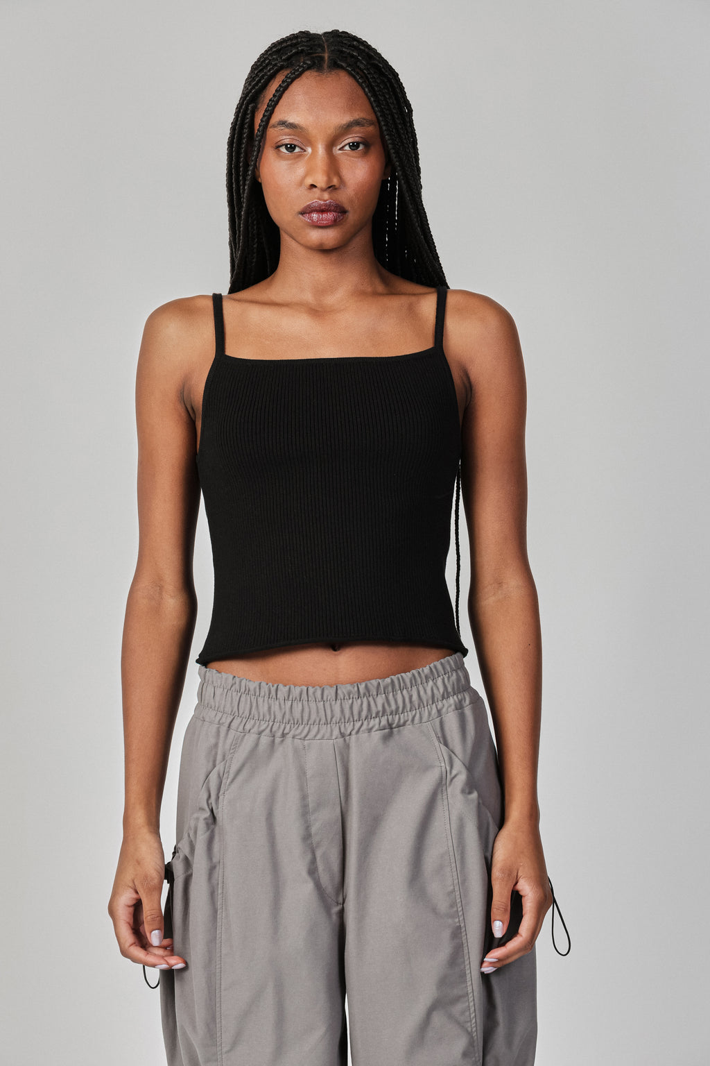 FITTED TRICOT TOP THESAINT