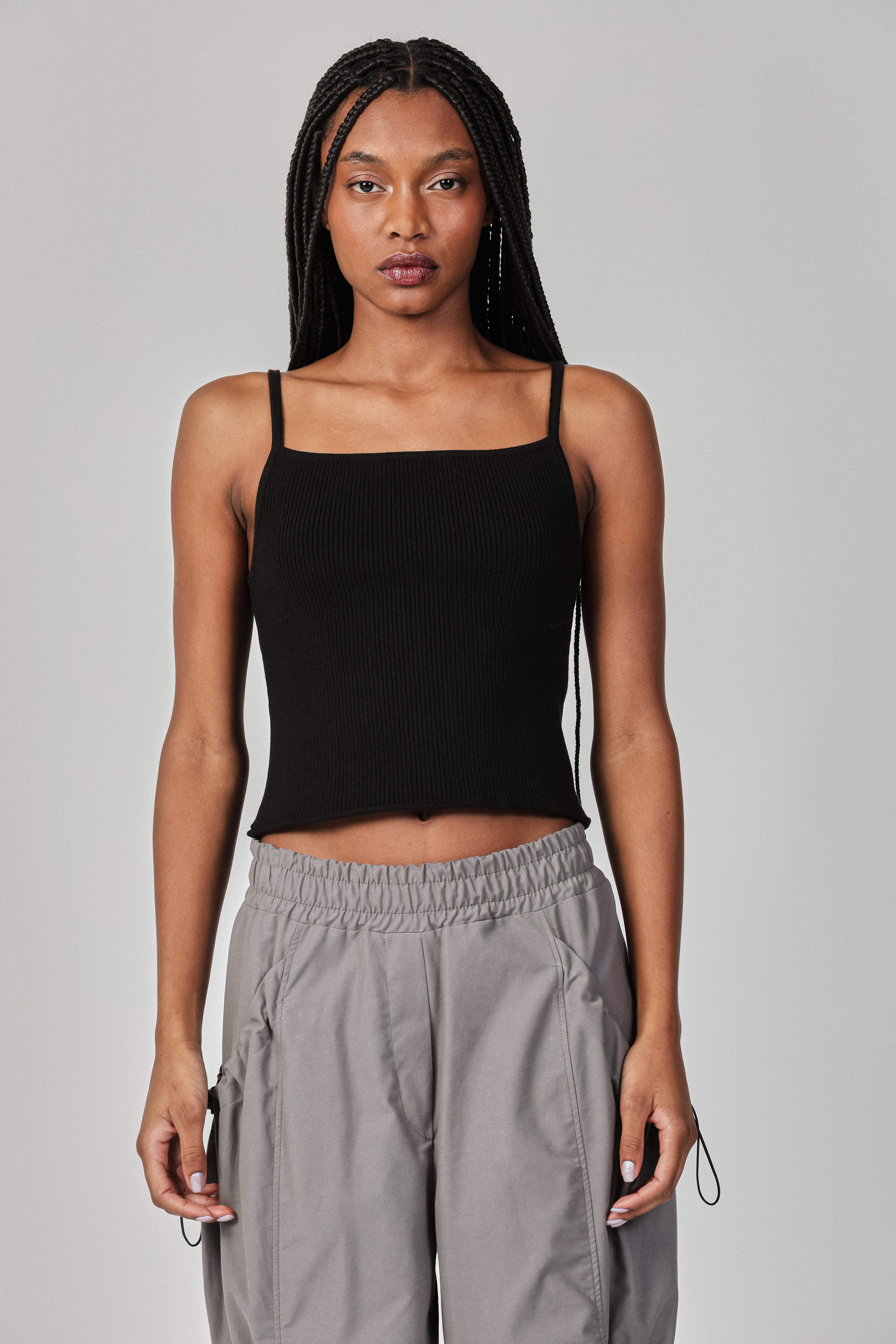 FITTED TRICOT TOP THESAINT