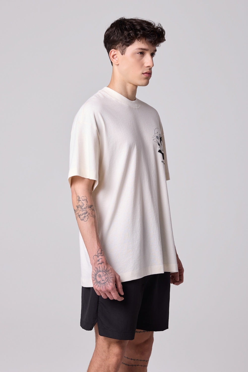 T-SHIRT BOXY MOON MAN