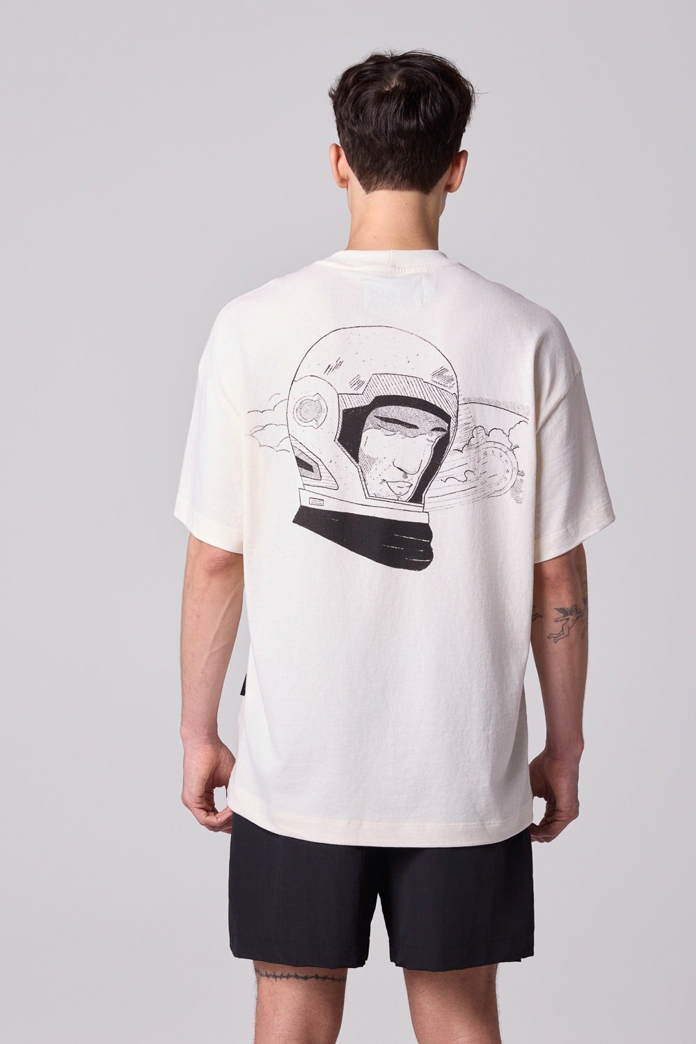 T-SHIRT BOXY MOON MAN