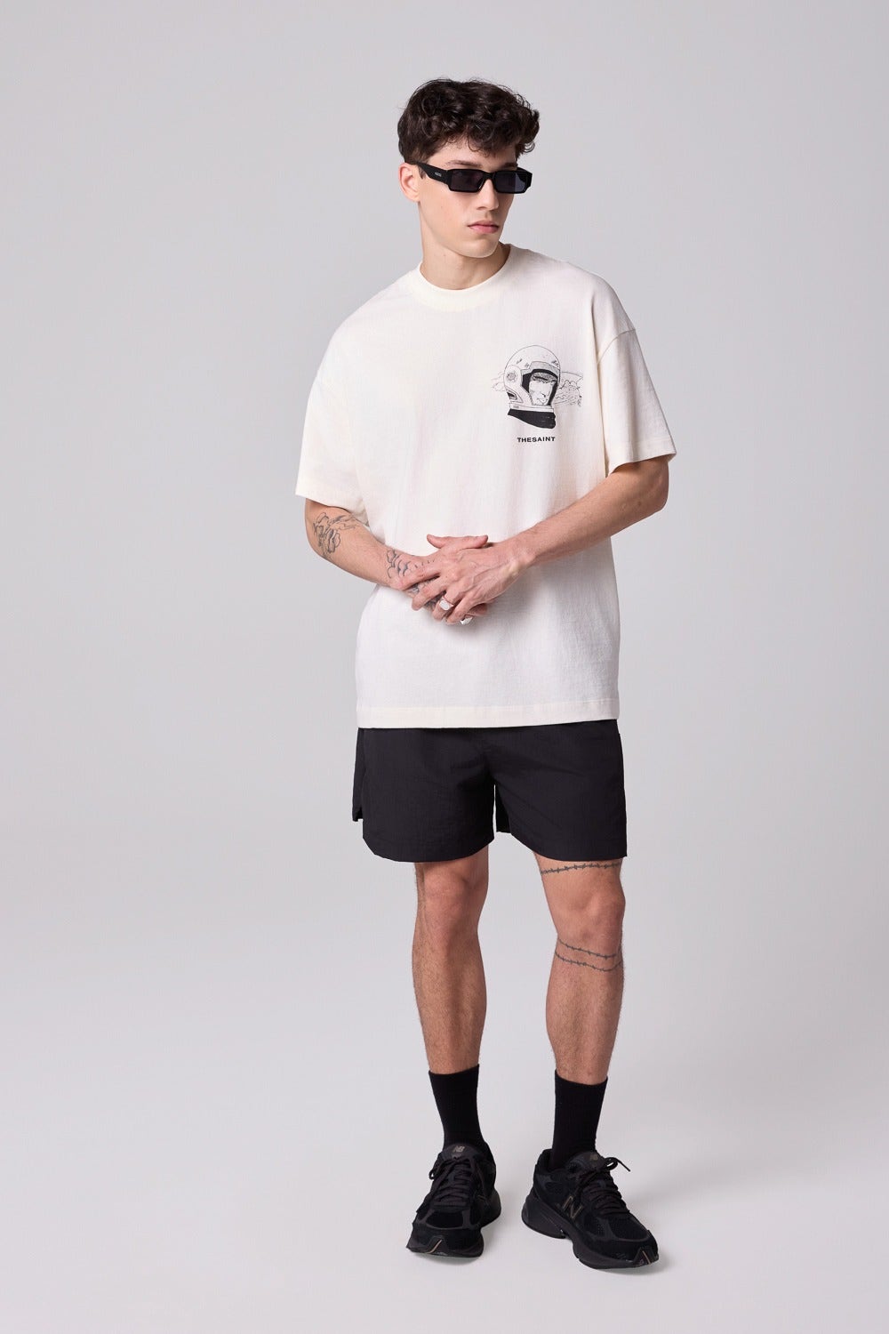 T-SHIRT BOXY MOON MAN