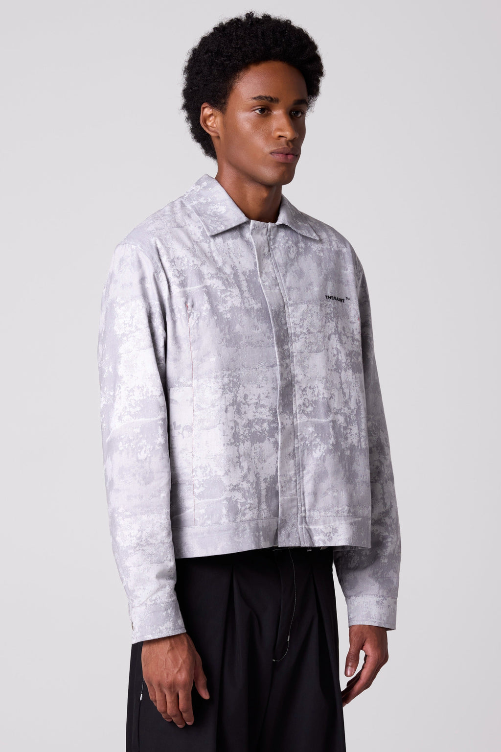 JACQUARD JACKET X CAMO