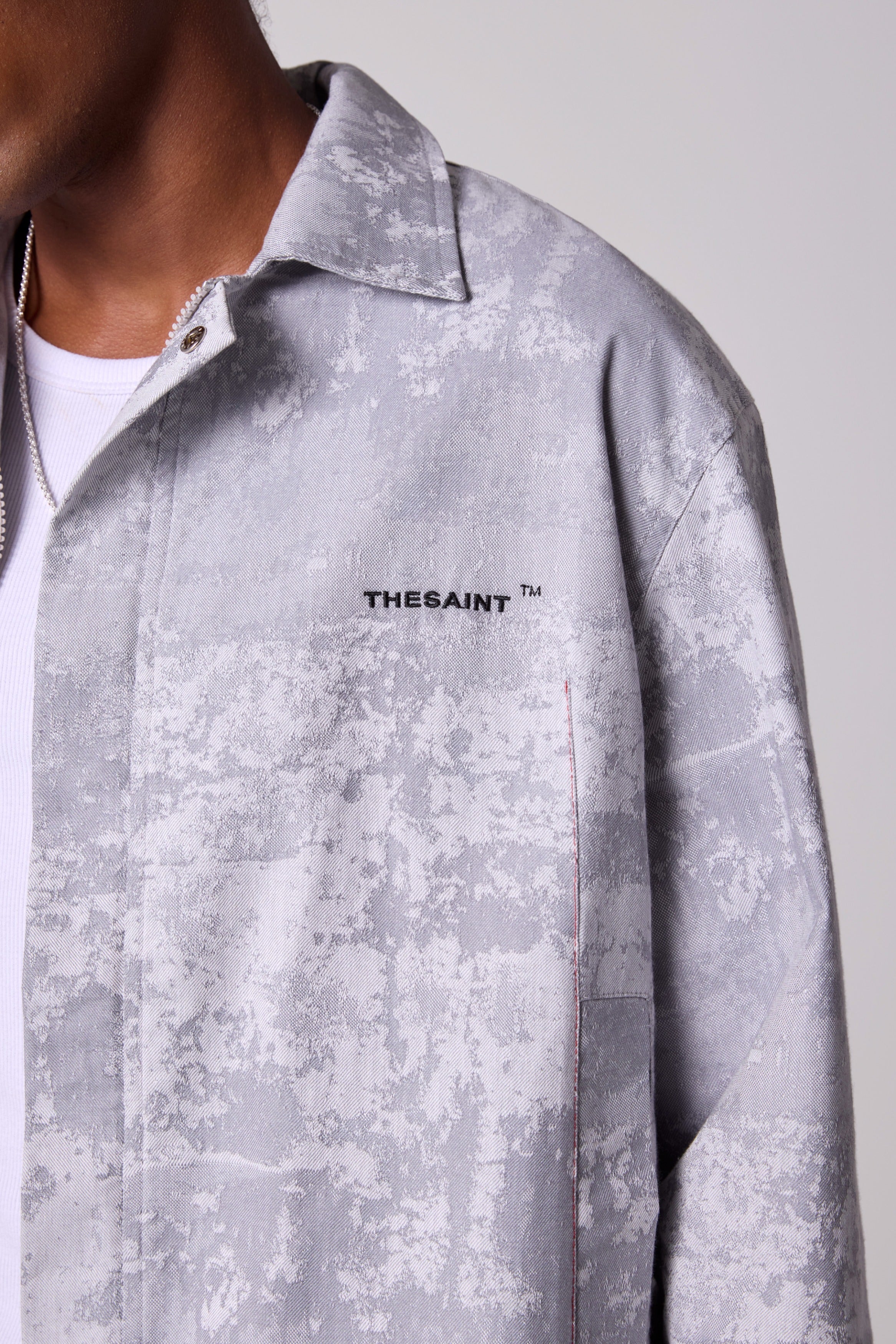 JACQUARD JACKET X CAMO