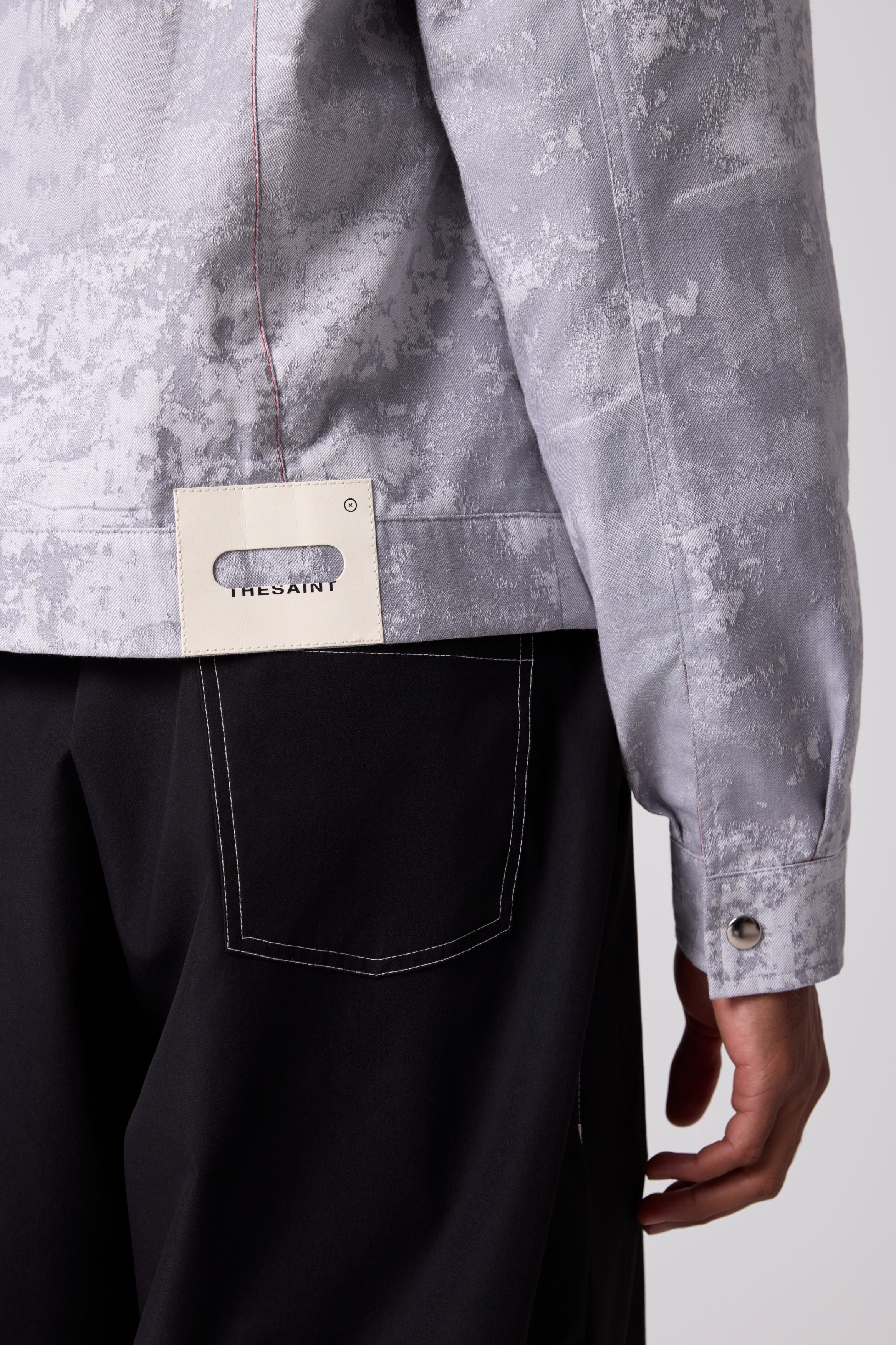 JACQUARD JACKET X CAMO