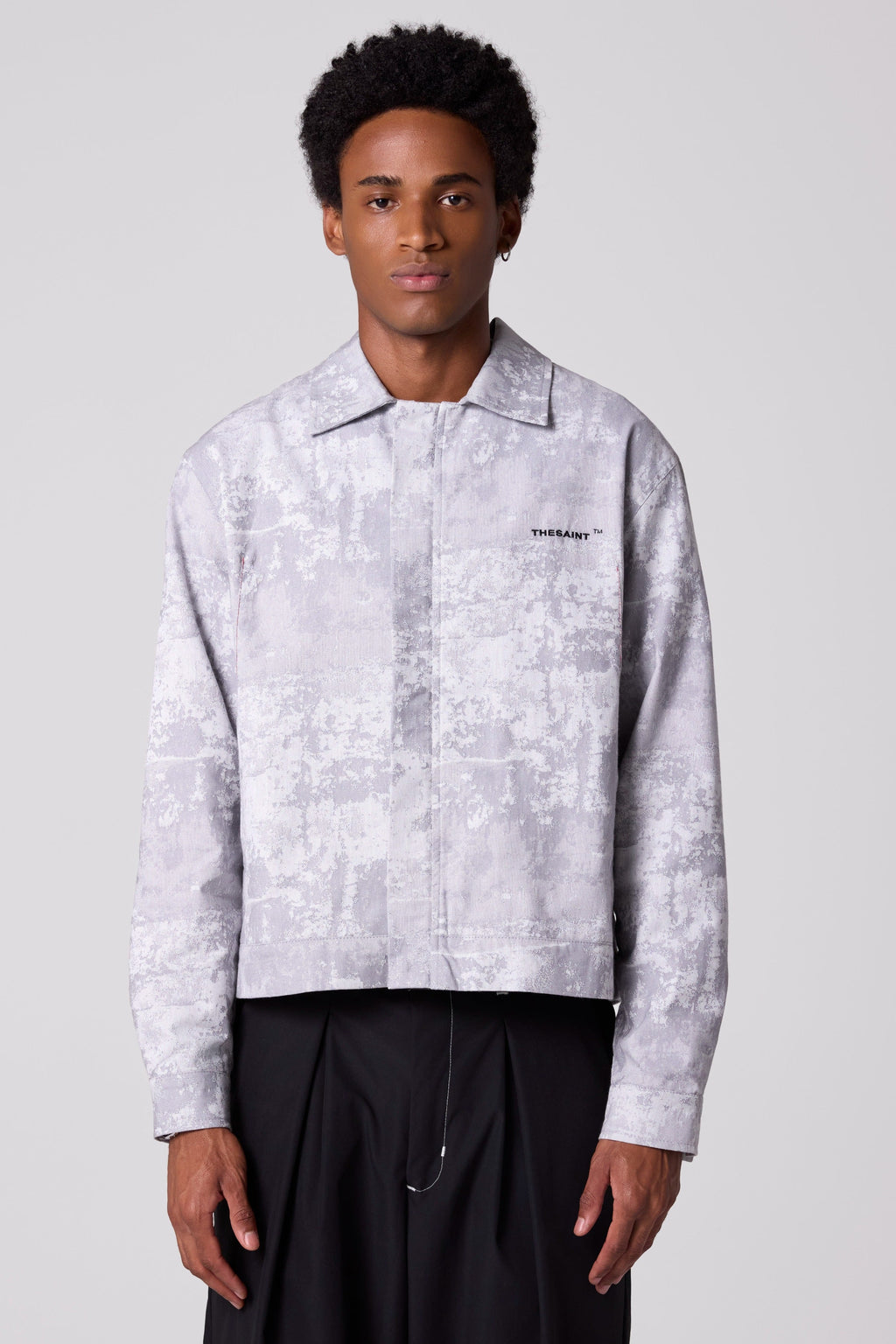 JACQUARD JACKET X CAMO