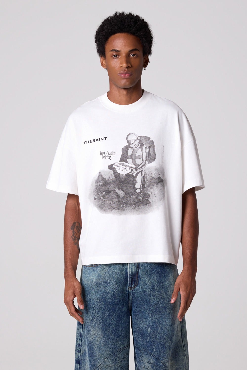 T-SHIRT WIDE BOXY PIZZA DELIVERY
