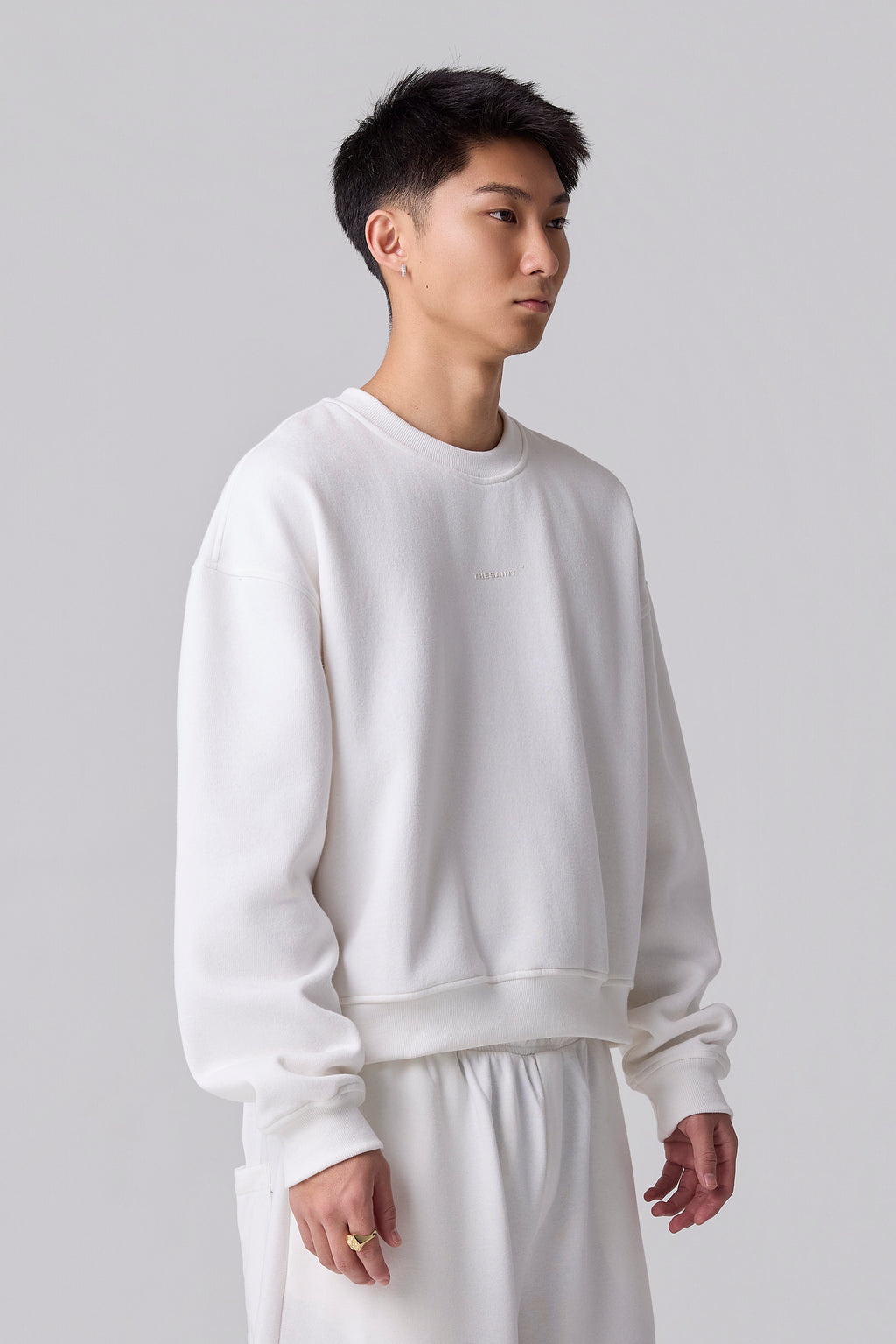 CREWNECK SWEATSHIRT SOLID