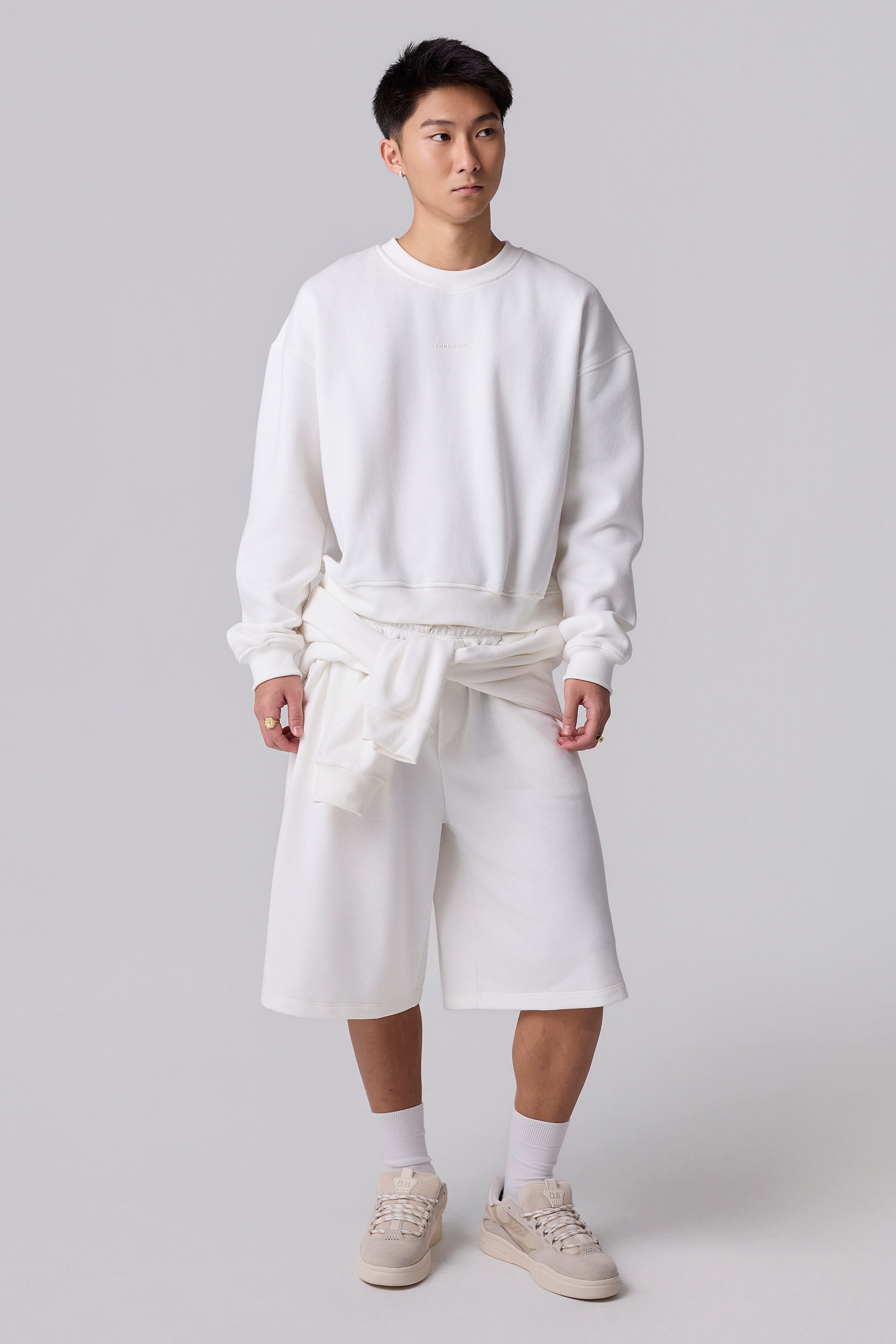 CREWNECK SWEATSHIRT SOLID
