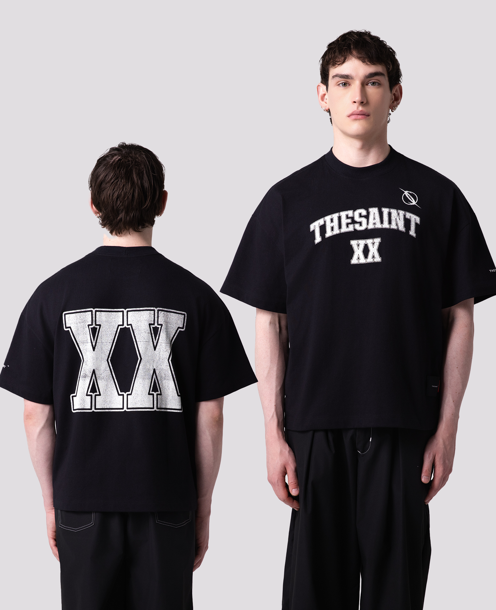 T-SHIRT WIDE BOXY DOUBLE X