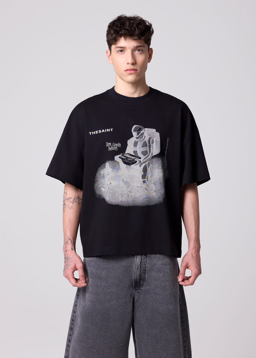 T-SHIRT WIDE BOXY PIZZA DELIVERY