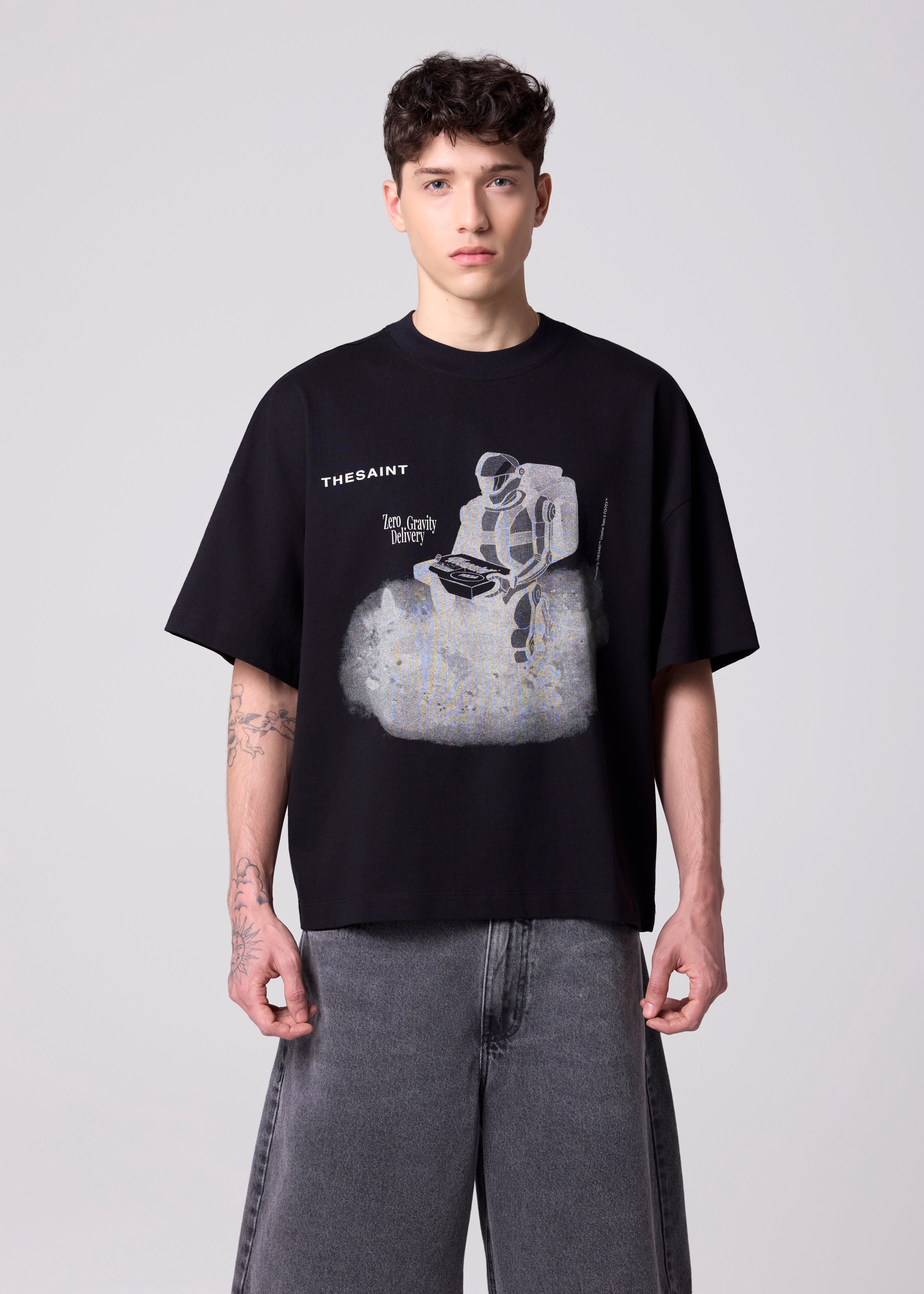T-SHIRT WIDE BOXY PIZZA DELIVERY