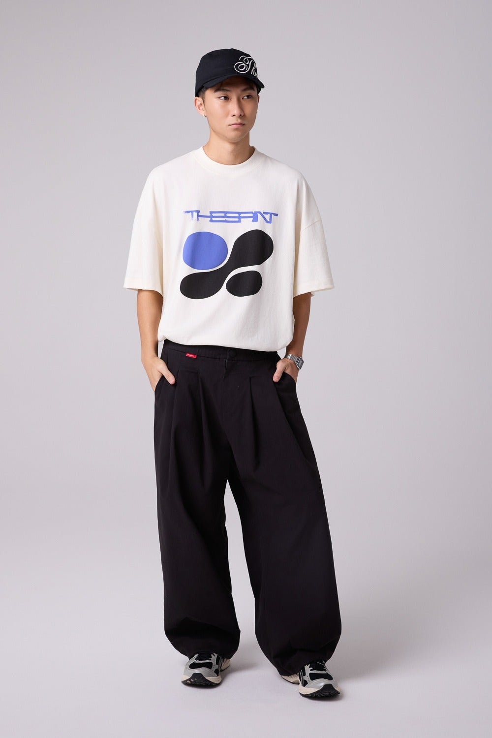 T-SHIRT BOXY THE BUBBLES BLUR
