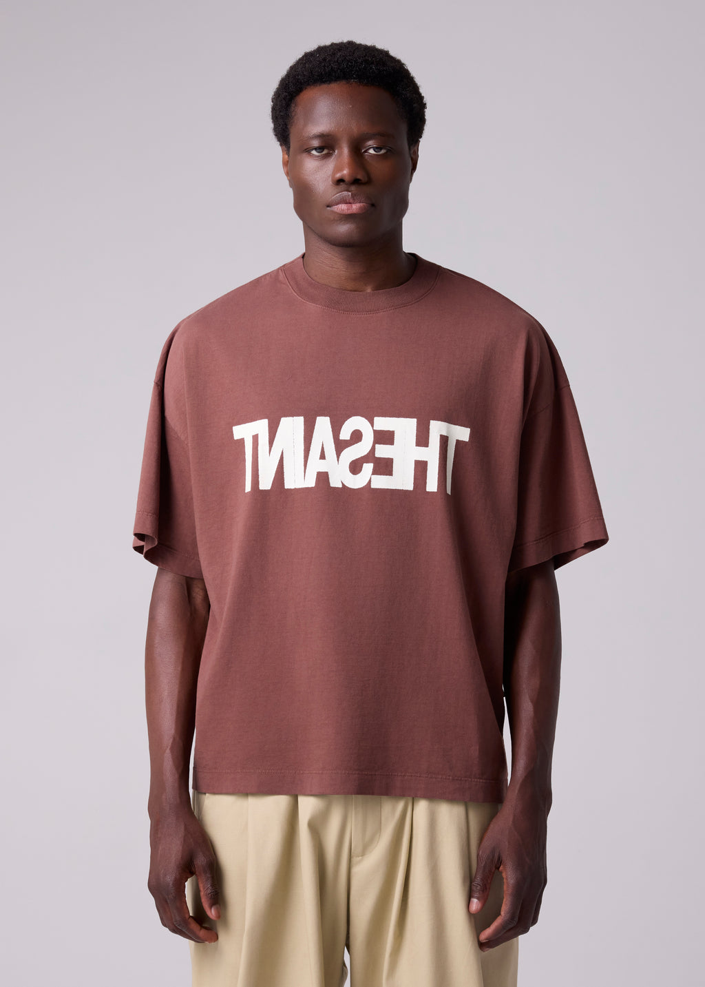 T-SHIRT WIDE BOXY INVERTED