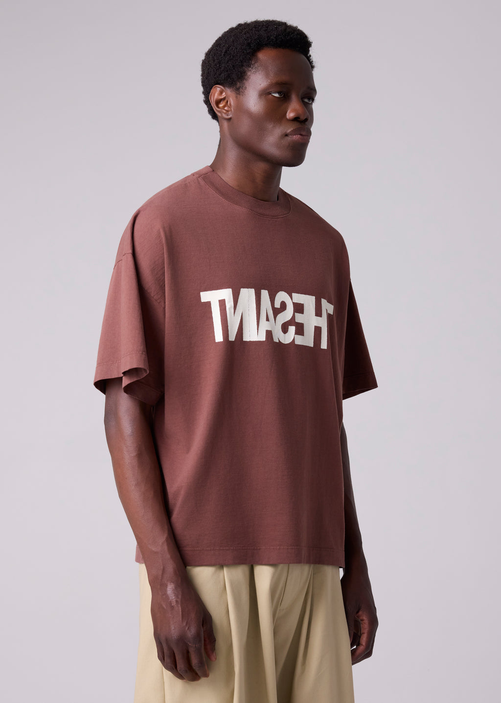 T-SHIRT WIDE BOXY INVERTED