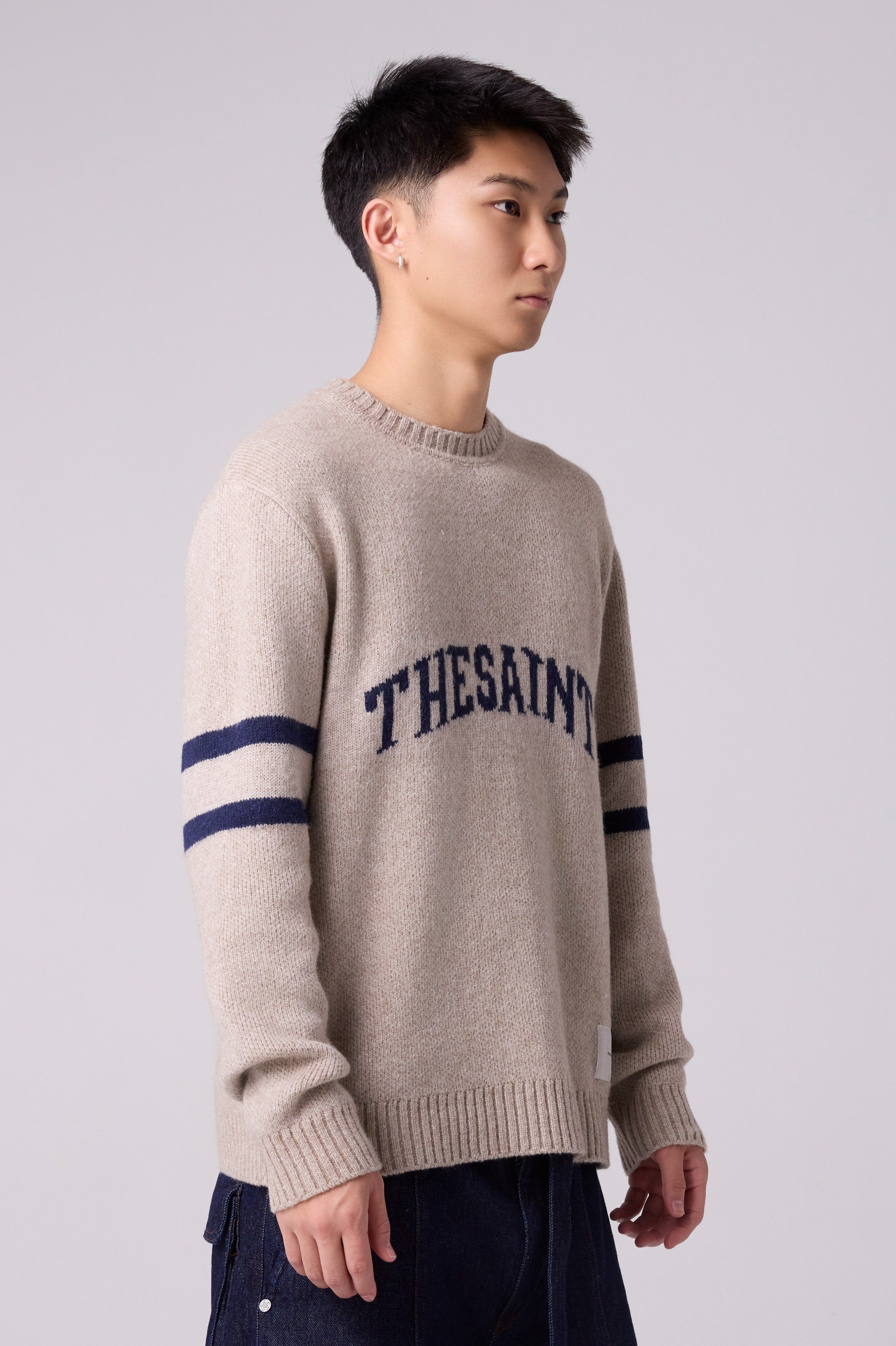 KNIT SWEATER DOUBLE