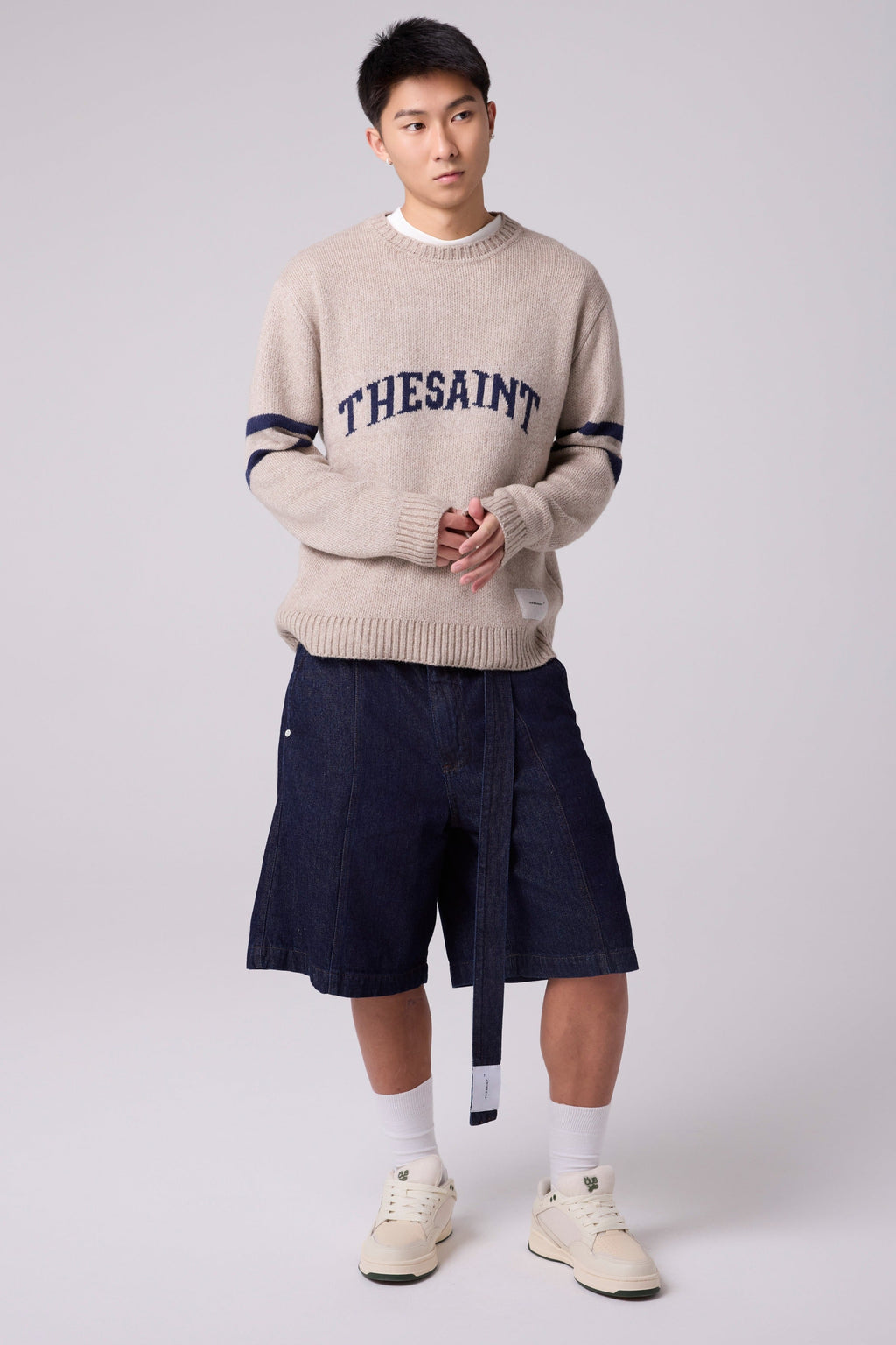 KNIT SWEATER DOUBLE