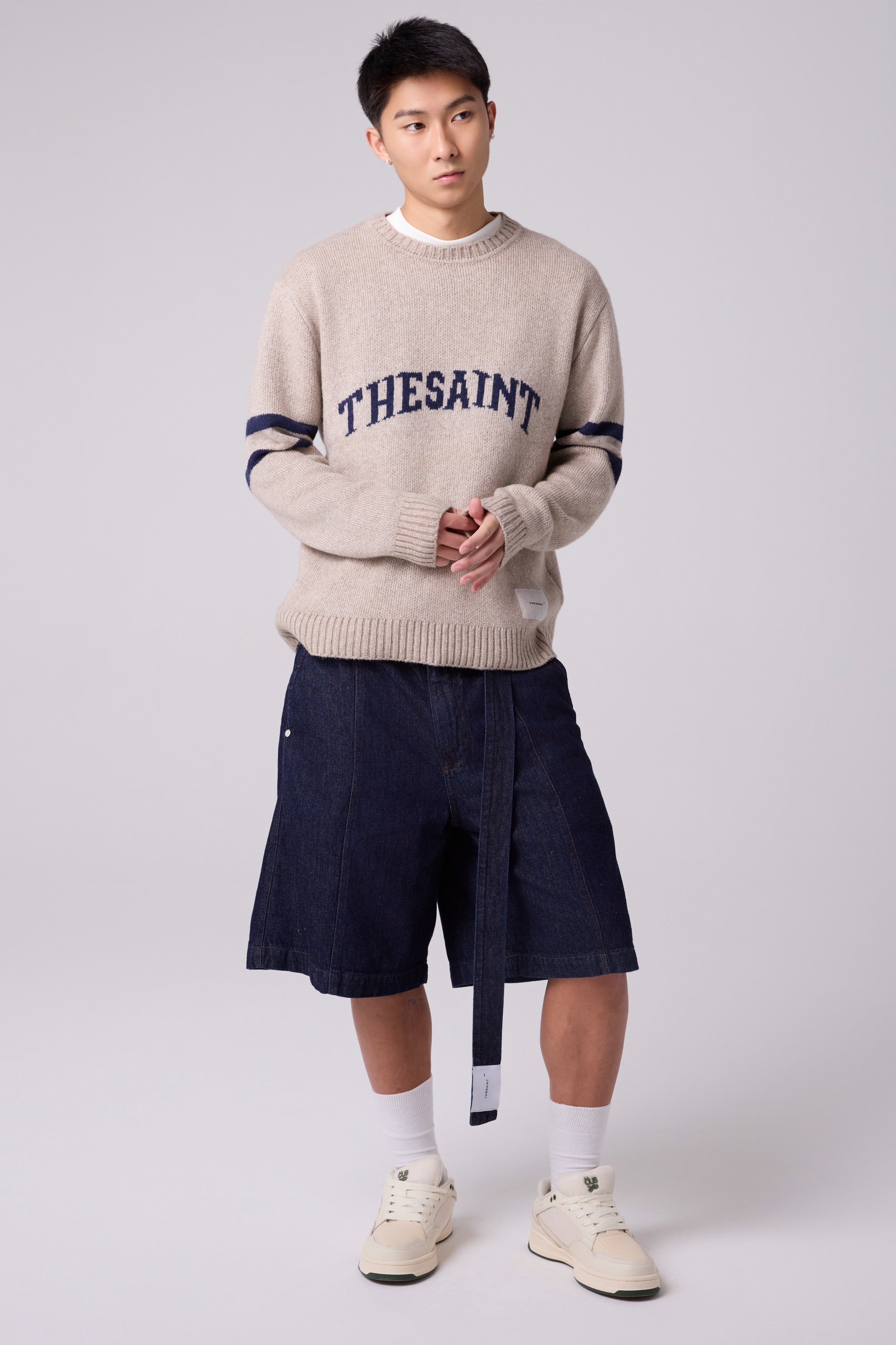KNIT SWEATER DOUBLE