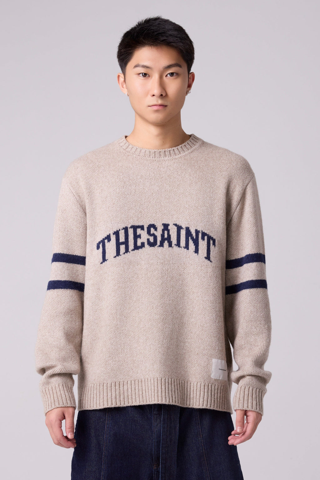 KNIT SWEATER DOUBLE