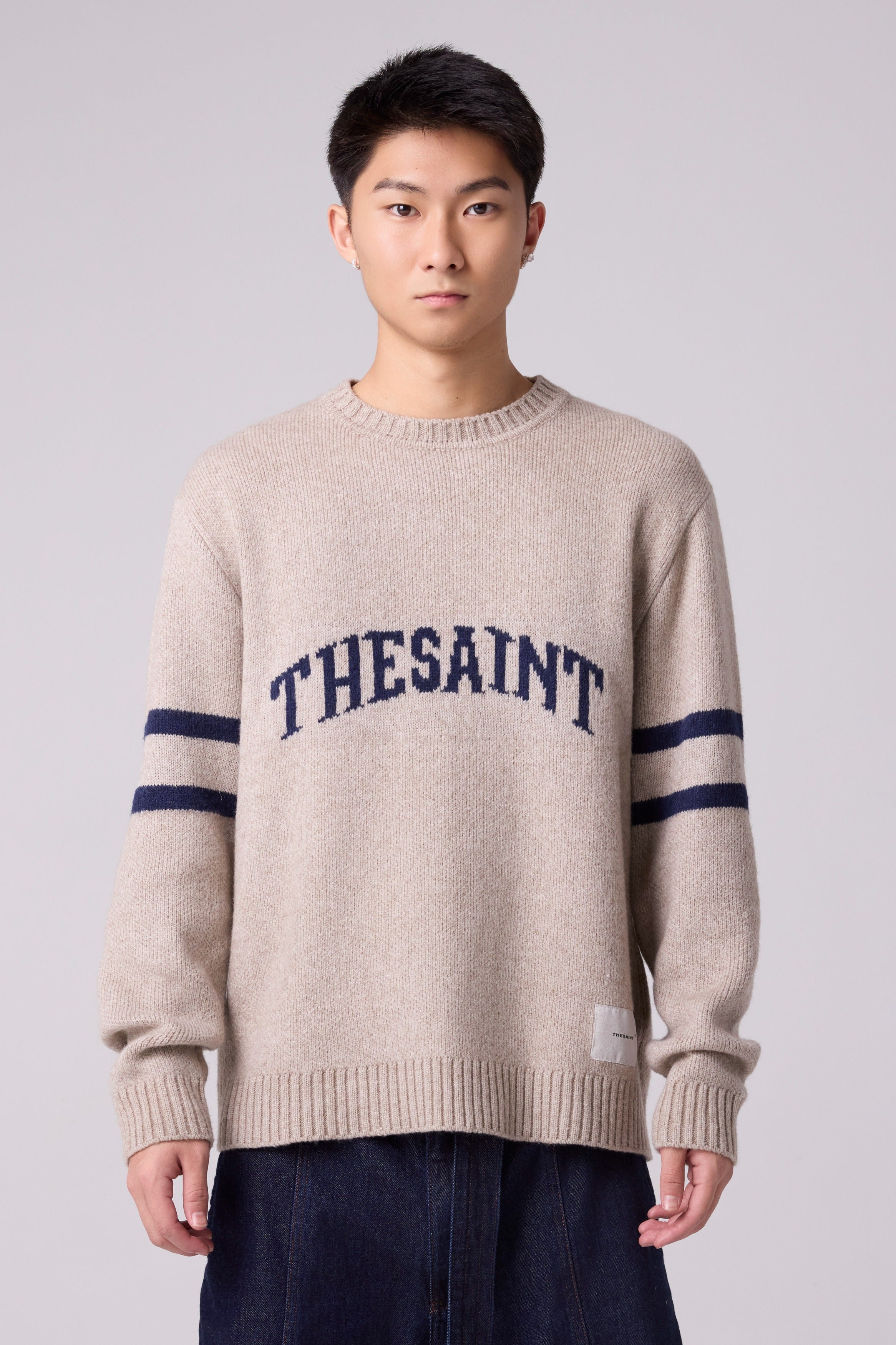 KNIT SWEATER DOUBLE