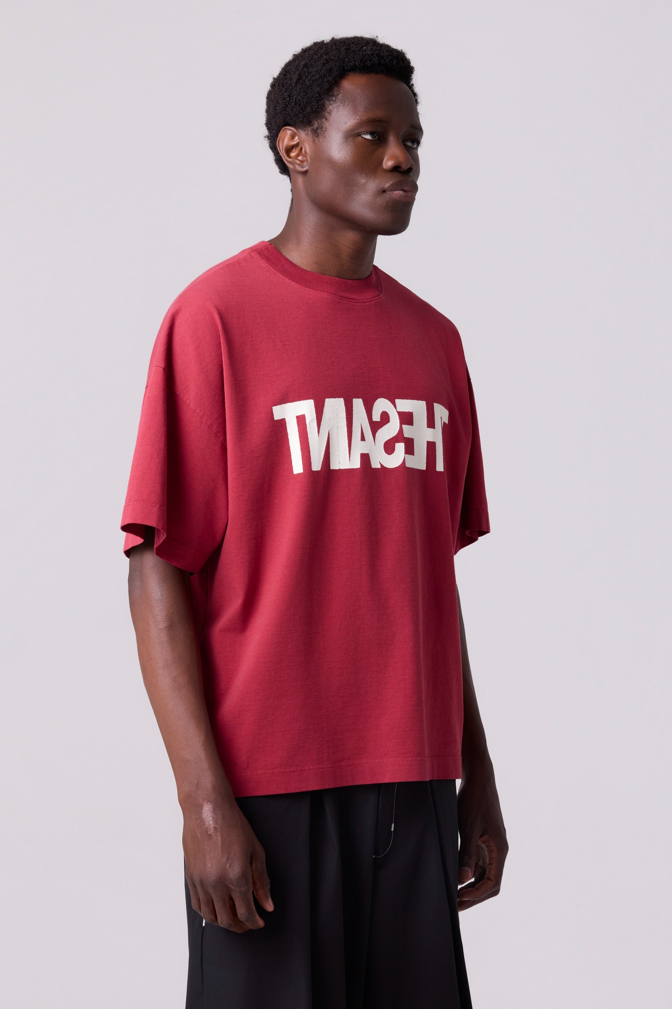 T-SHIRT WIDE BOXY INVERTED